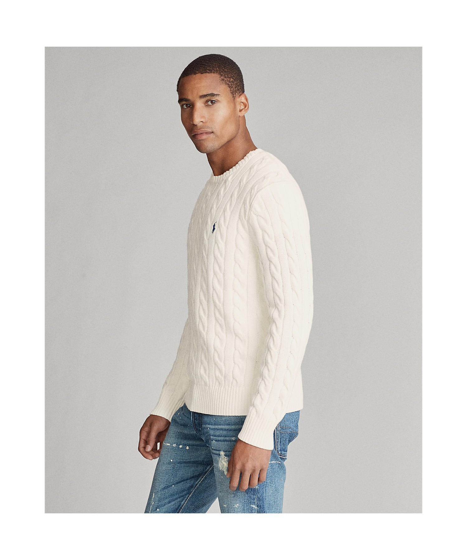 RALPH LAUREN｜ケーブルニット コットン セーター | Rakuten Fashion