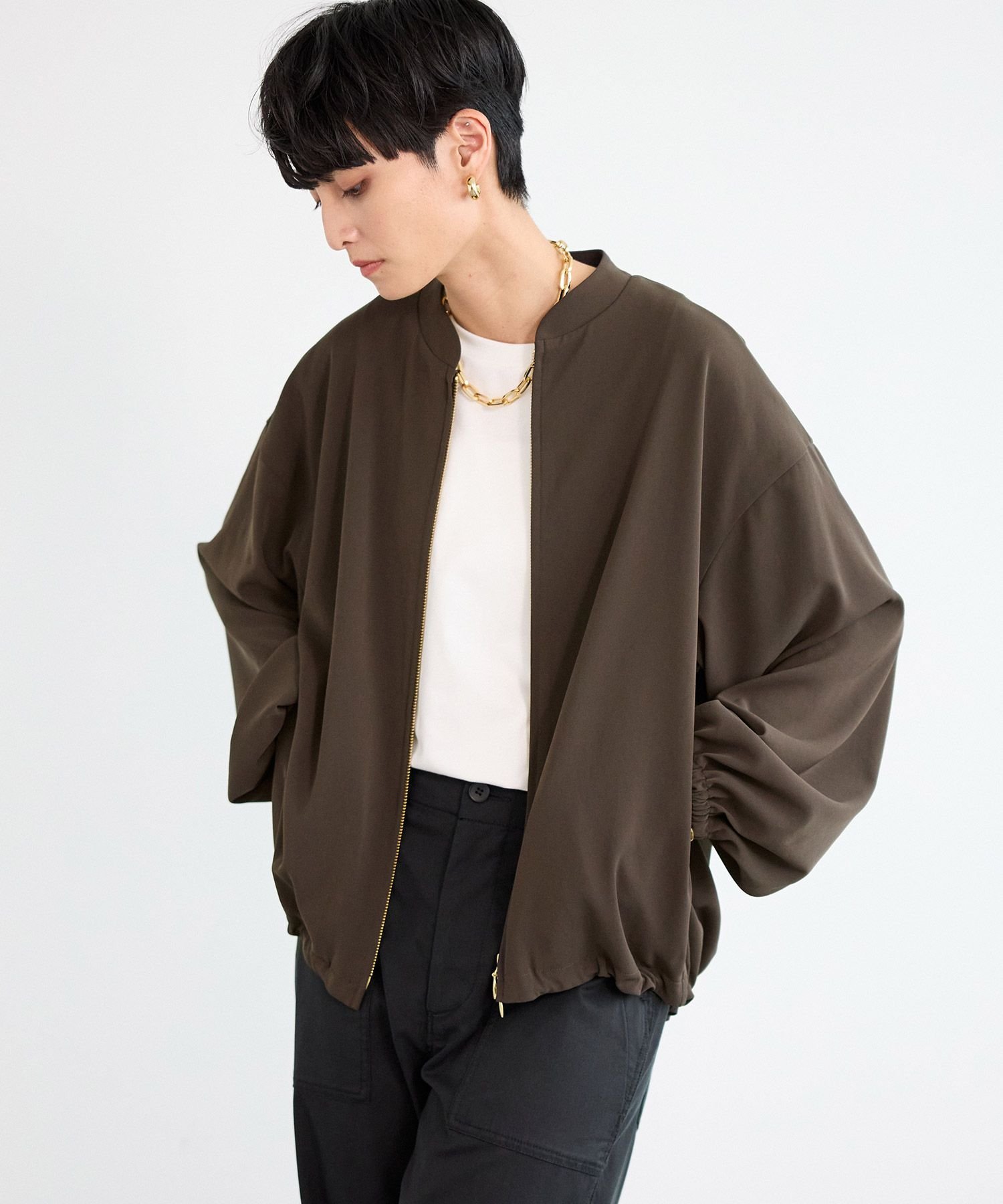 BARNYARDSTORM｜ダブルクロスブルゾン | Rakuten Fashion(楽天