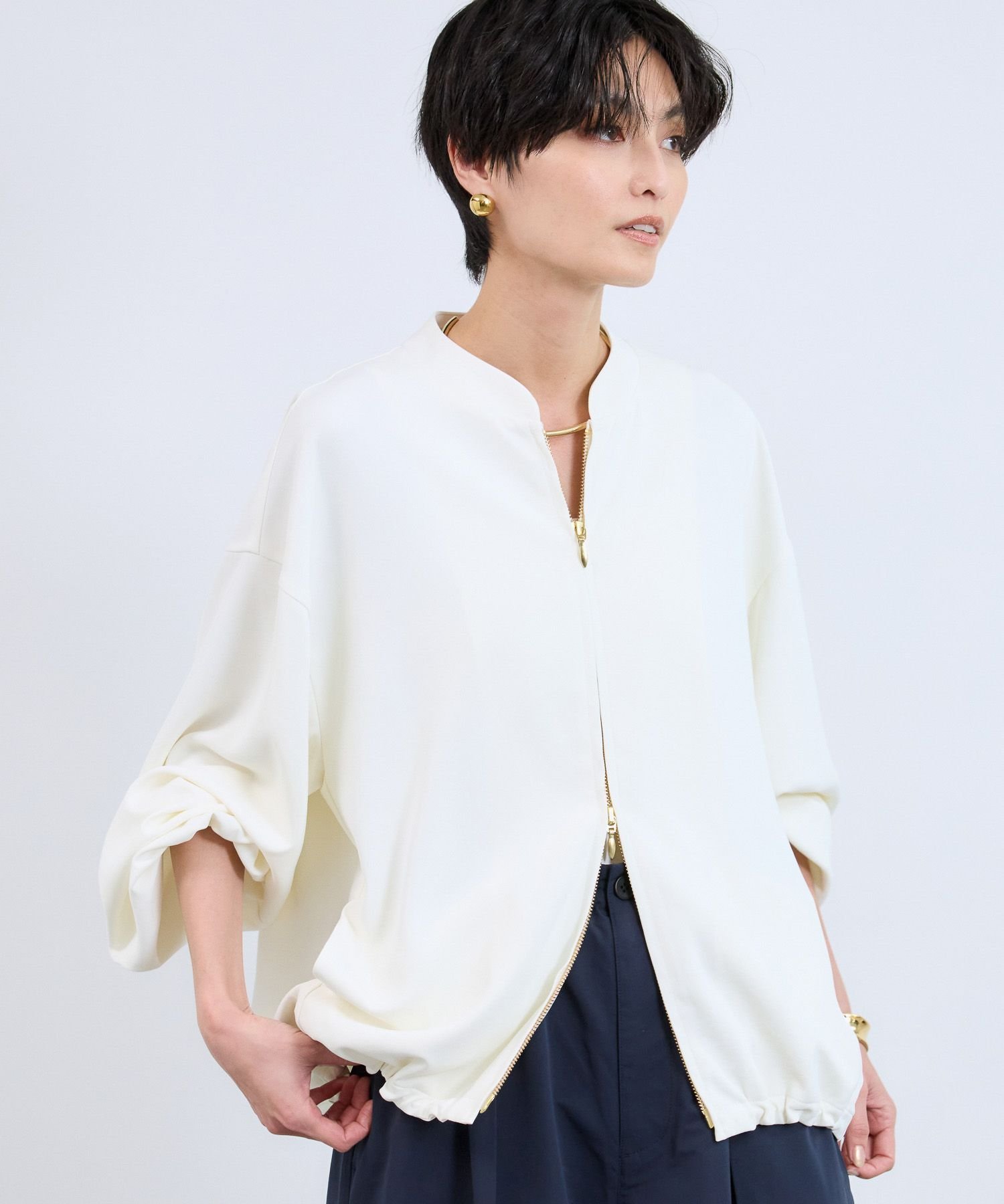 BARNYARDSTORM｜ダブルクロスブルゾン | Rakuten Fashion(楽天