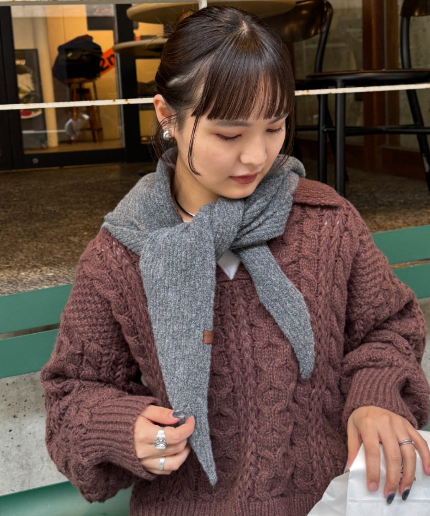 CIAOPANIC TYPY｜フード付きスカーフマフラー | Rakuten Fashion(楽天