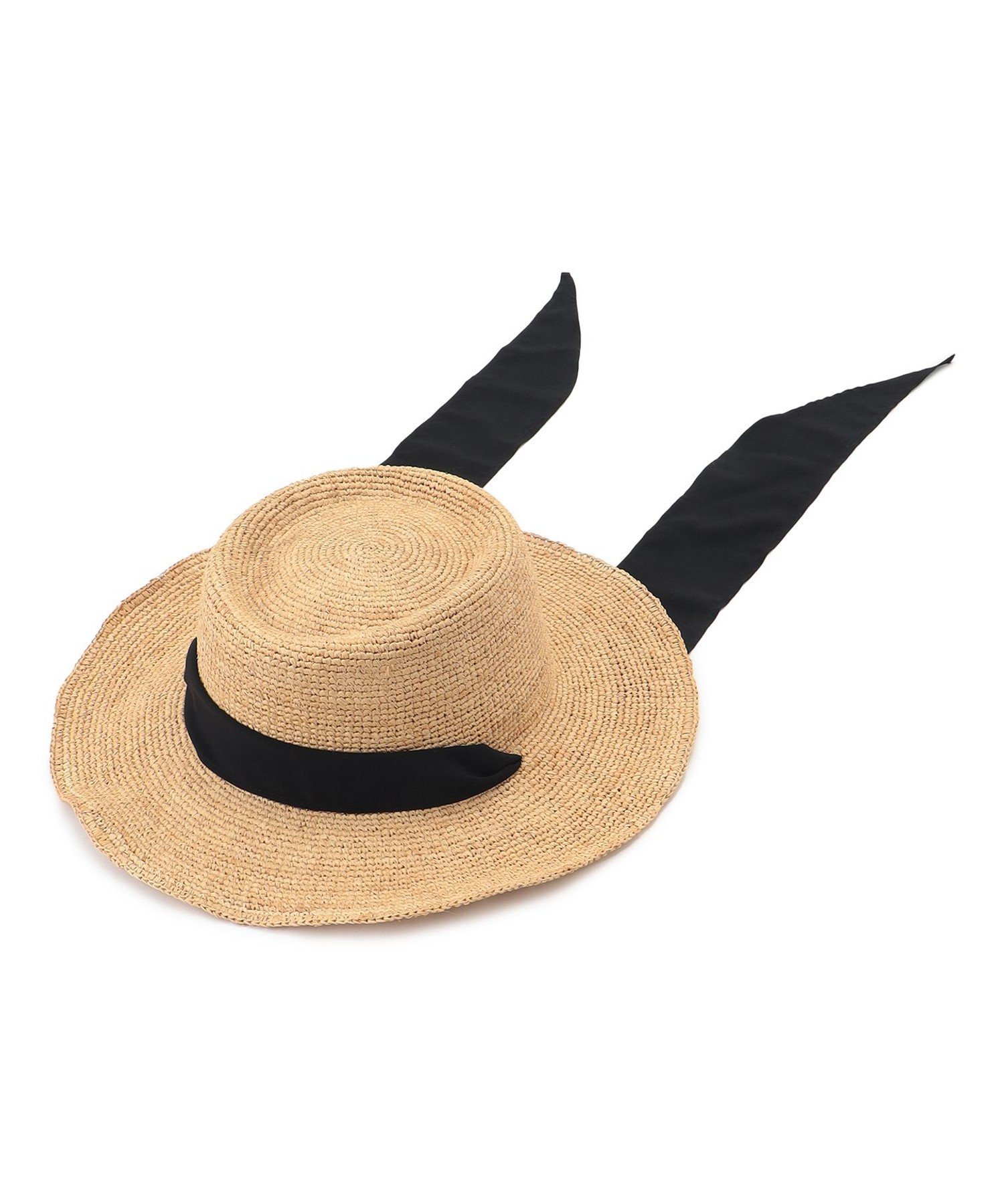 23区｜【Oggi8月号掲載/UVケア】ラフィア リボン ハット | Rakuten