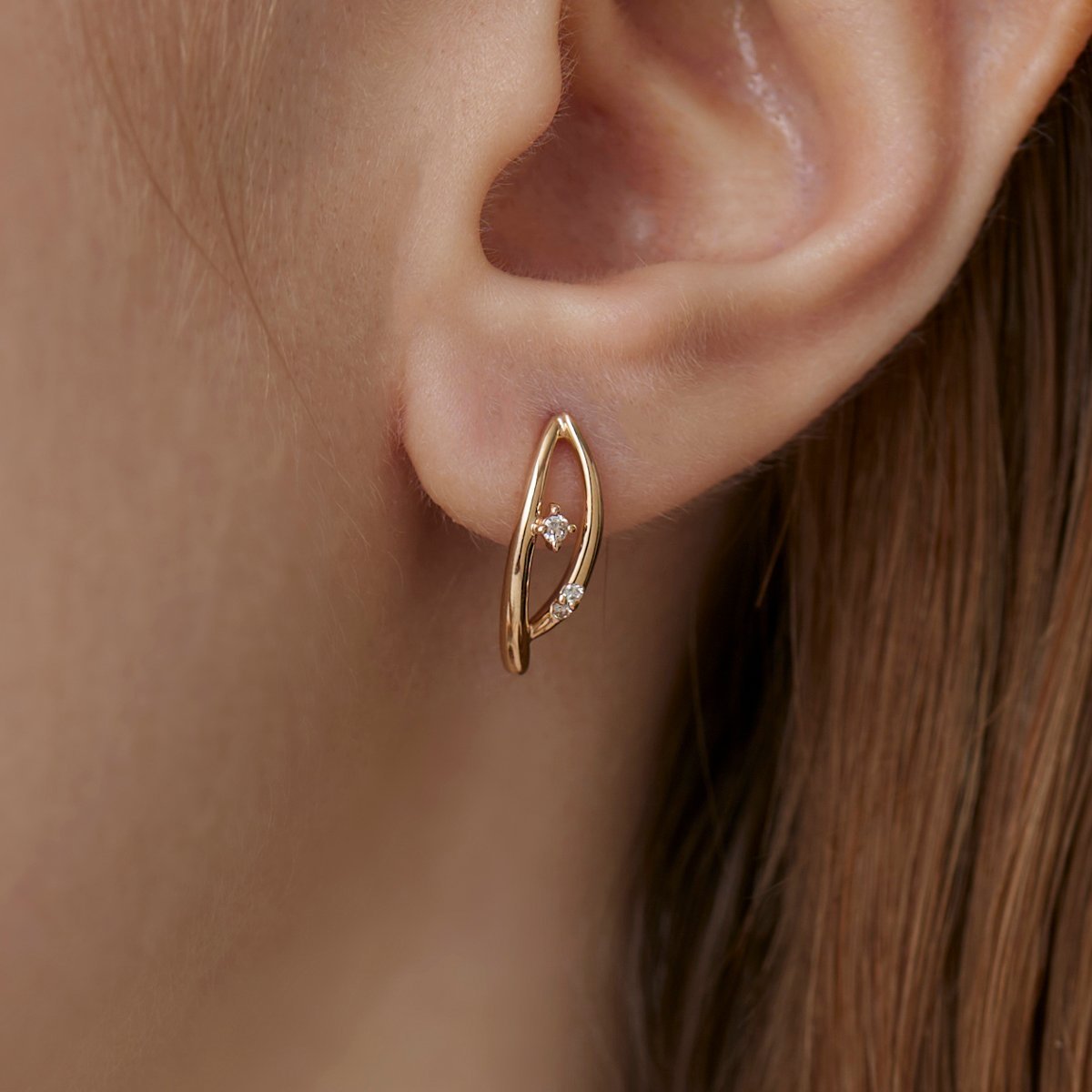 4℃｜K10 4°Cアクアゴールド ピアス | Rakuten Fashion(楽天