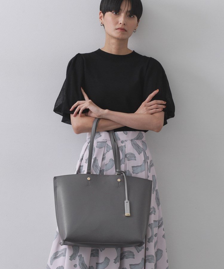 OPAQUE.CLIP｜【名品/A4サイズ対応】バイカラースムーストートバッグ