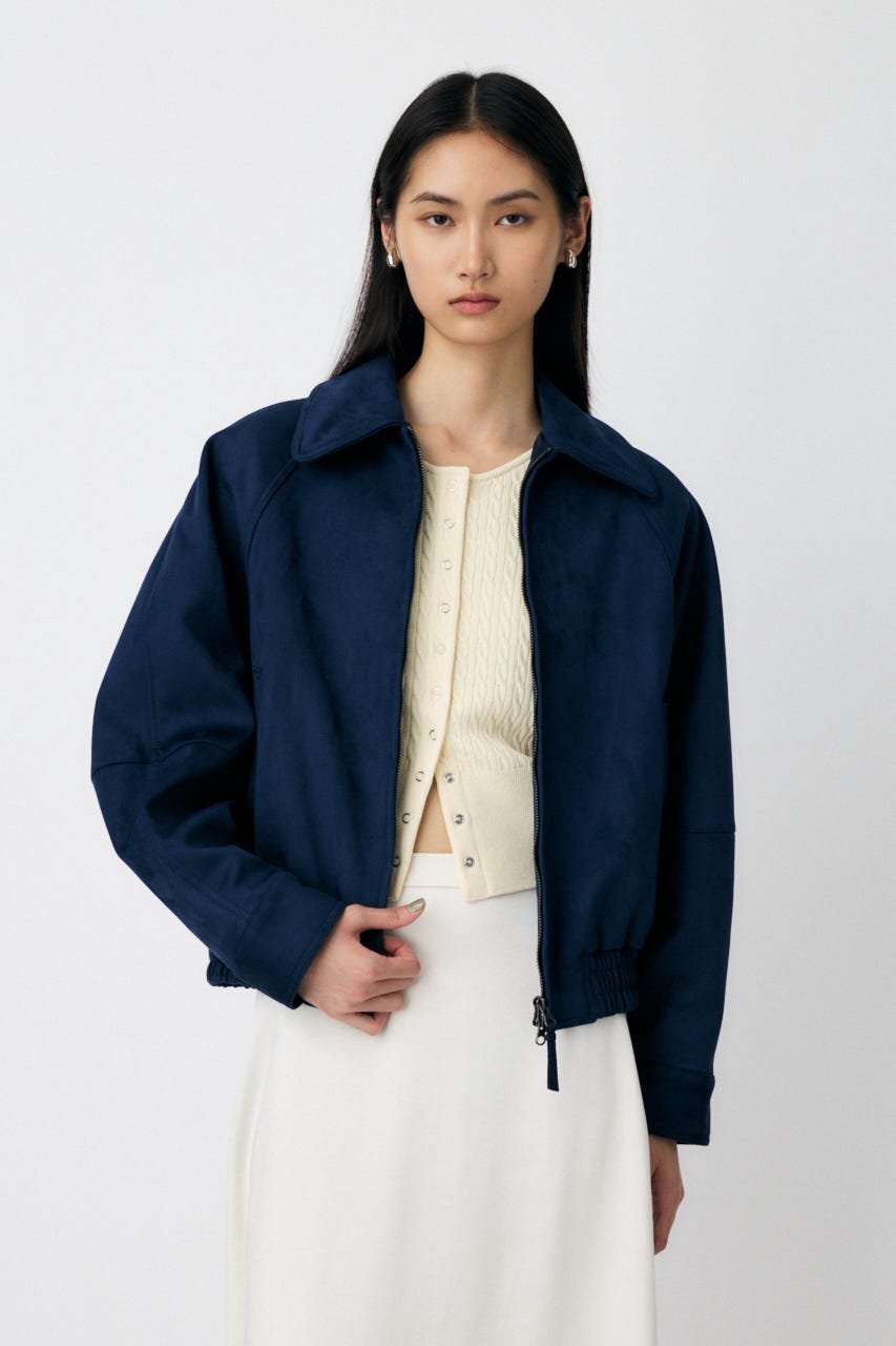 moussy｜F/SUEDE GATHER ブルゾン | Rakuten Fashion(楽天ファッション
