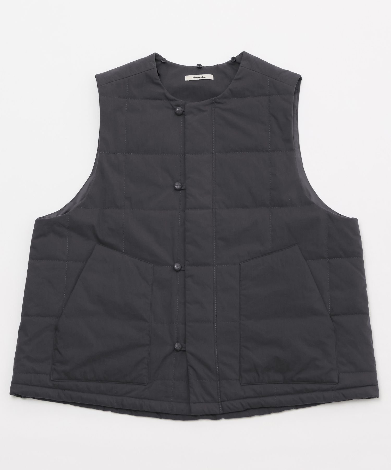 niko and ｜スクエアキルティングベスト | Rakuten Fashion(楽天