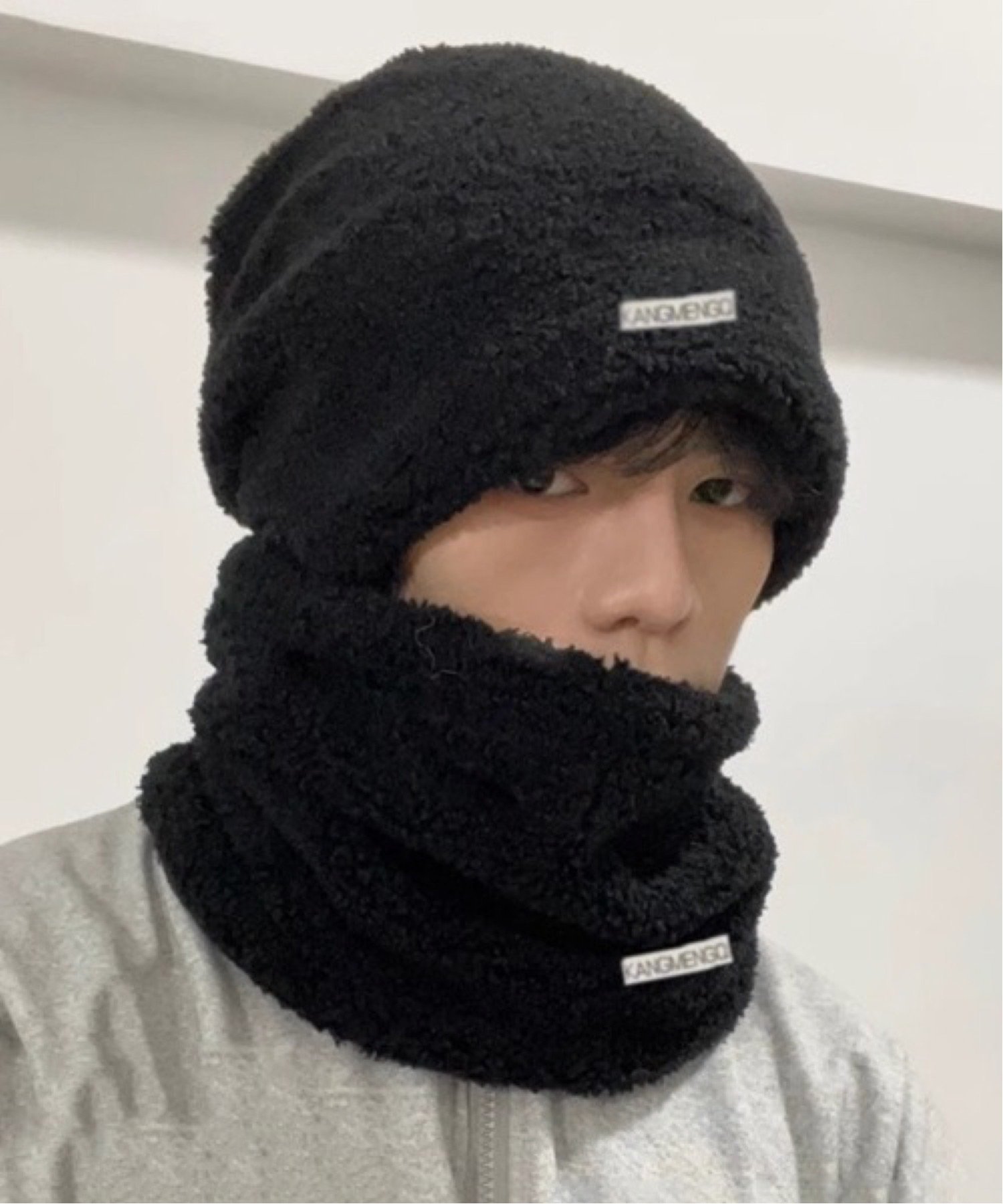 CERCA｜NOWLE/(M)【NOWLE】ワンポイント ボア ニット帽/ネック