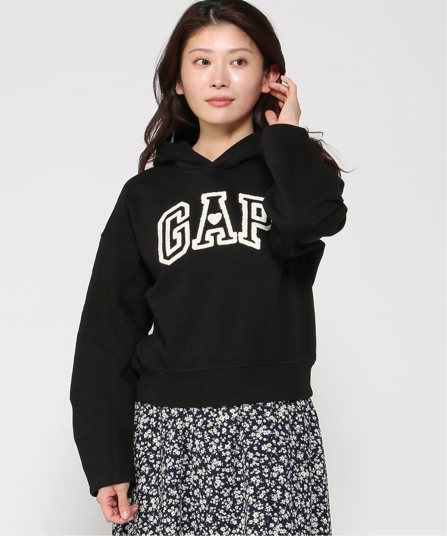 GAP｜(W)ヴィンテージソフト オーバーサイズ クロップド ランタン