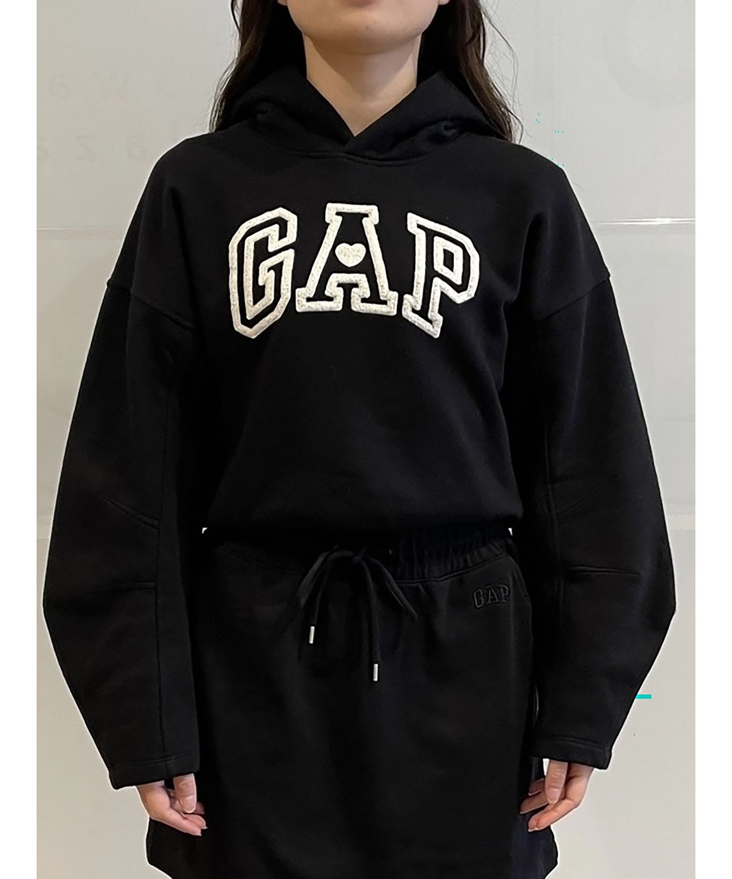 GAP｜(W)ヴィンテージソフト オーバーサイズ クロップド ランタン