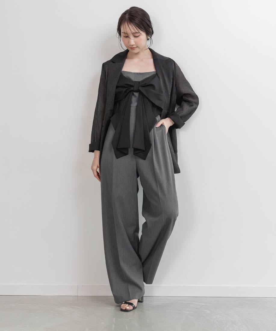 RANDA｜2WAYストラップリボンロンパース | Rakuten Fashion(楽天