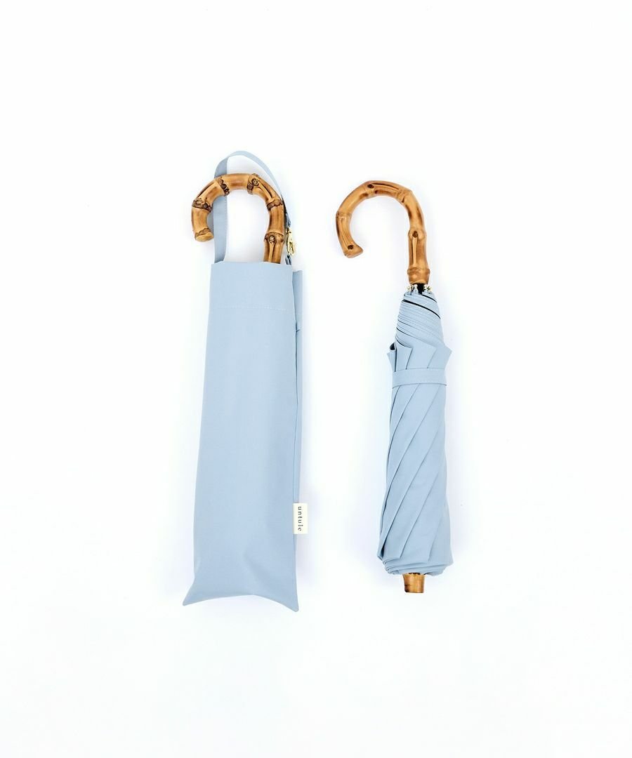 untule｜【完全遮光100%】 2段EASY 折りたたみ日傘(50cm)/ワンカラー