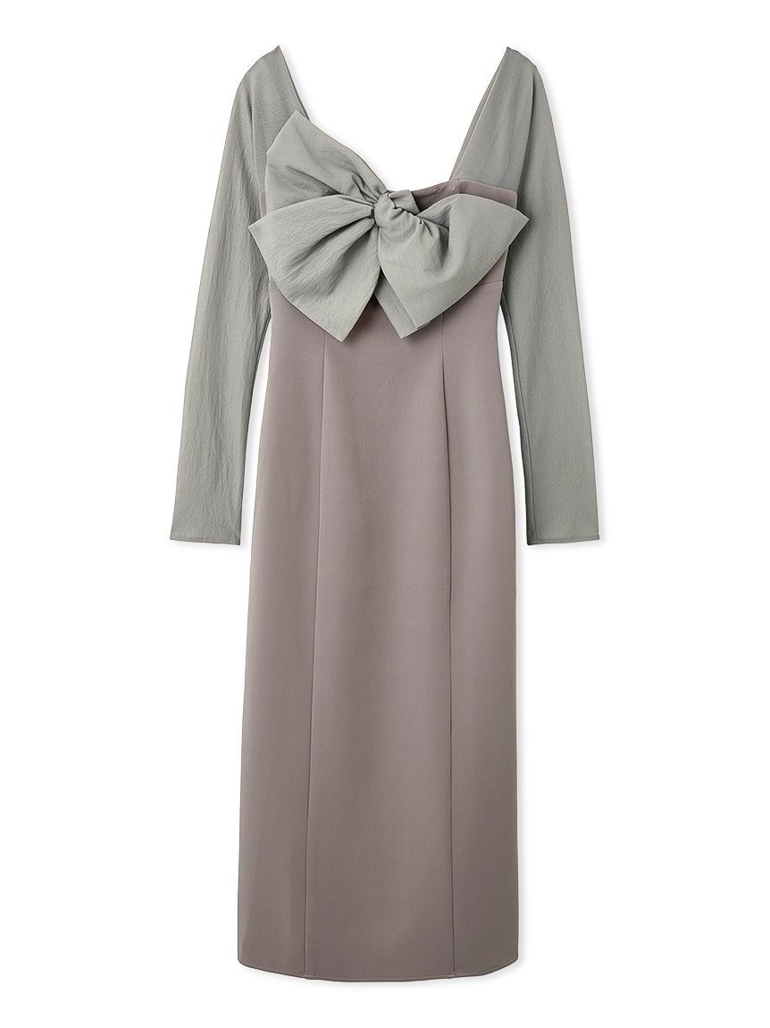 SNIDEL｜オフショルリボンドレス【カンヘウォン着用】 | Rakuten