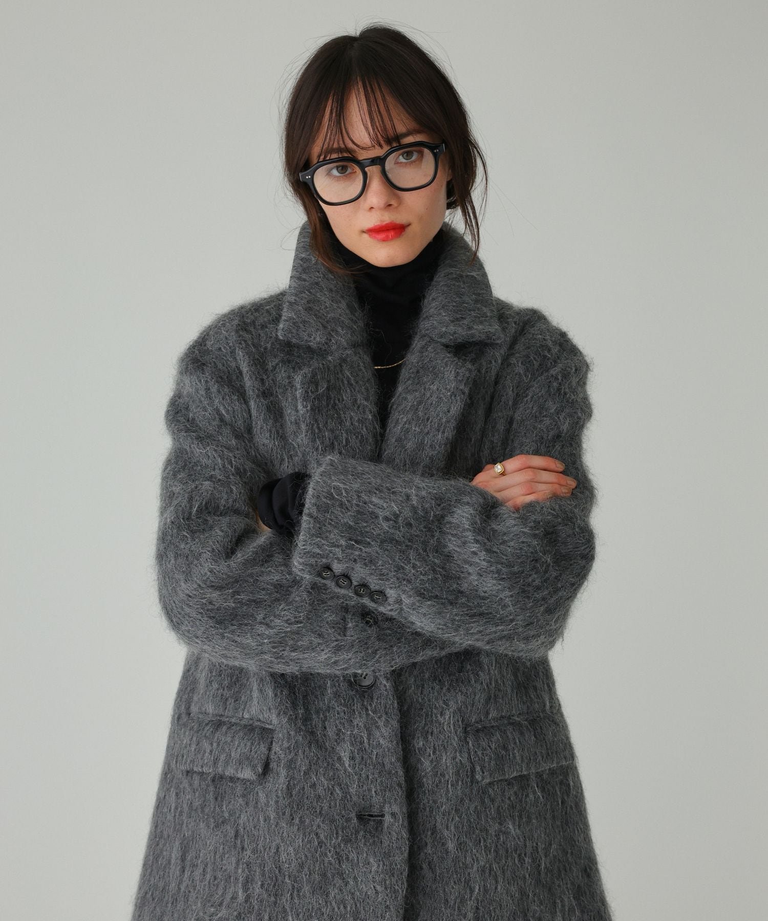 BABYLONE｜シャギージャケット | Rakuten Fashion(楽天ファッション