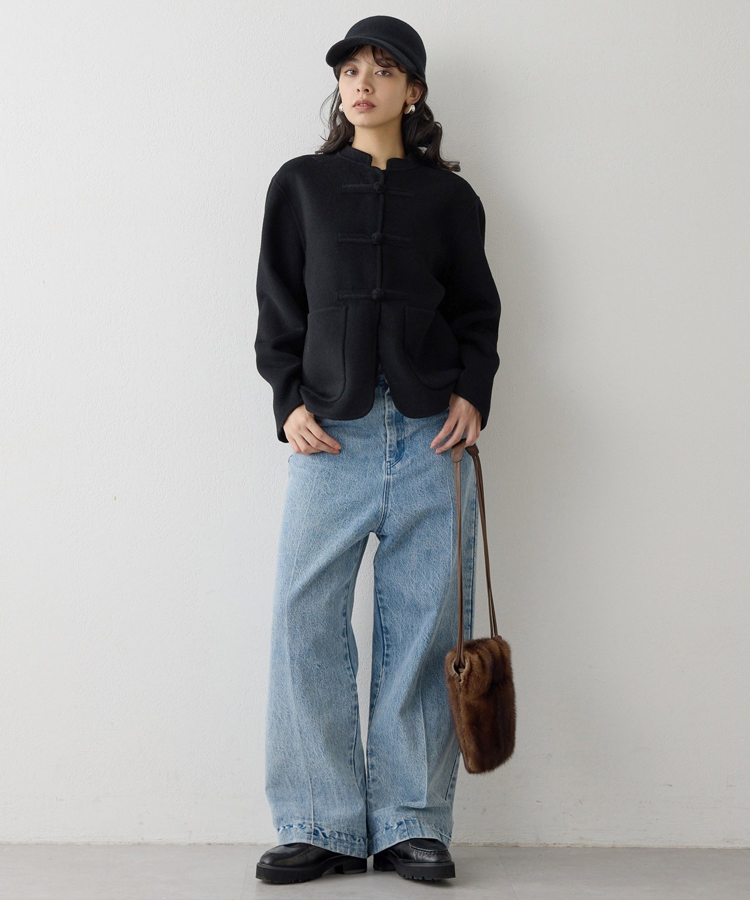 Whim Gazette｜センタープレスデニムパンツ | Rakuten Fashion(楽天