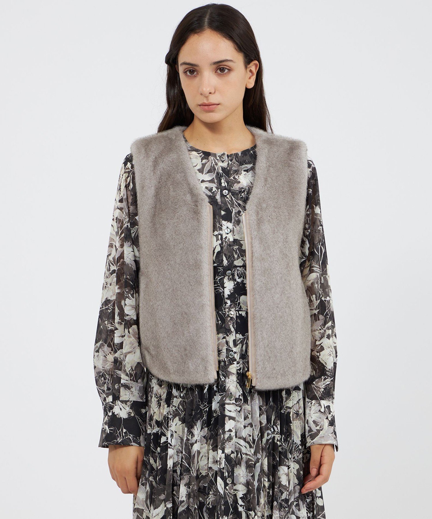 EPOCA｜エコファーVネックジレ | Rakuten Fashion(楽天ファッション