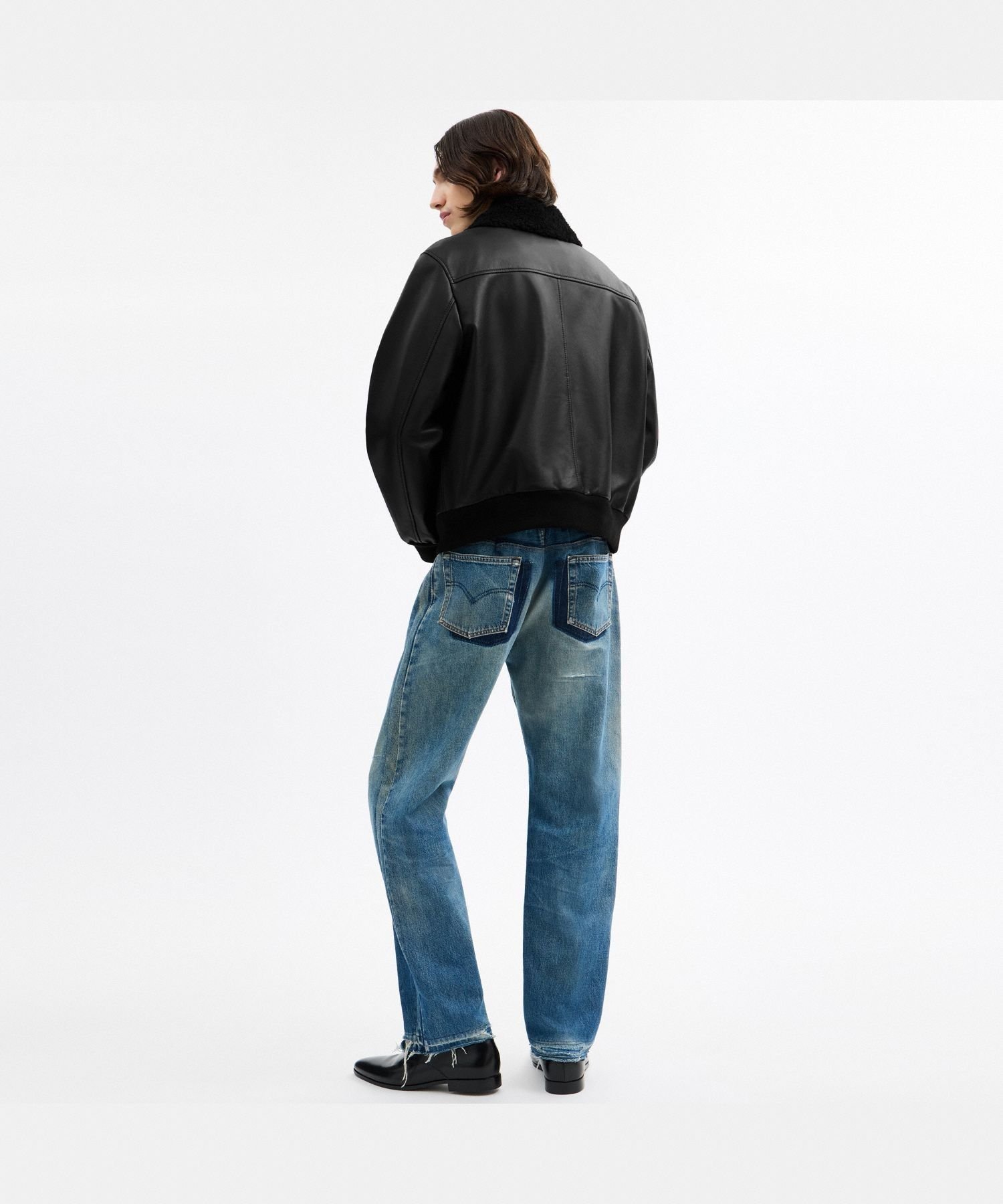 COACH OUTLET｜【公式】レザー フライト ジャケット・シアリング