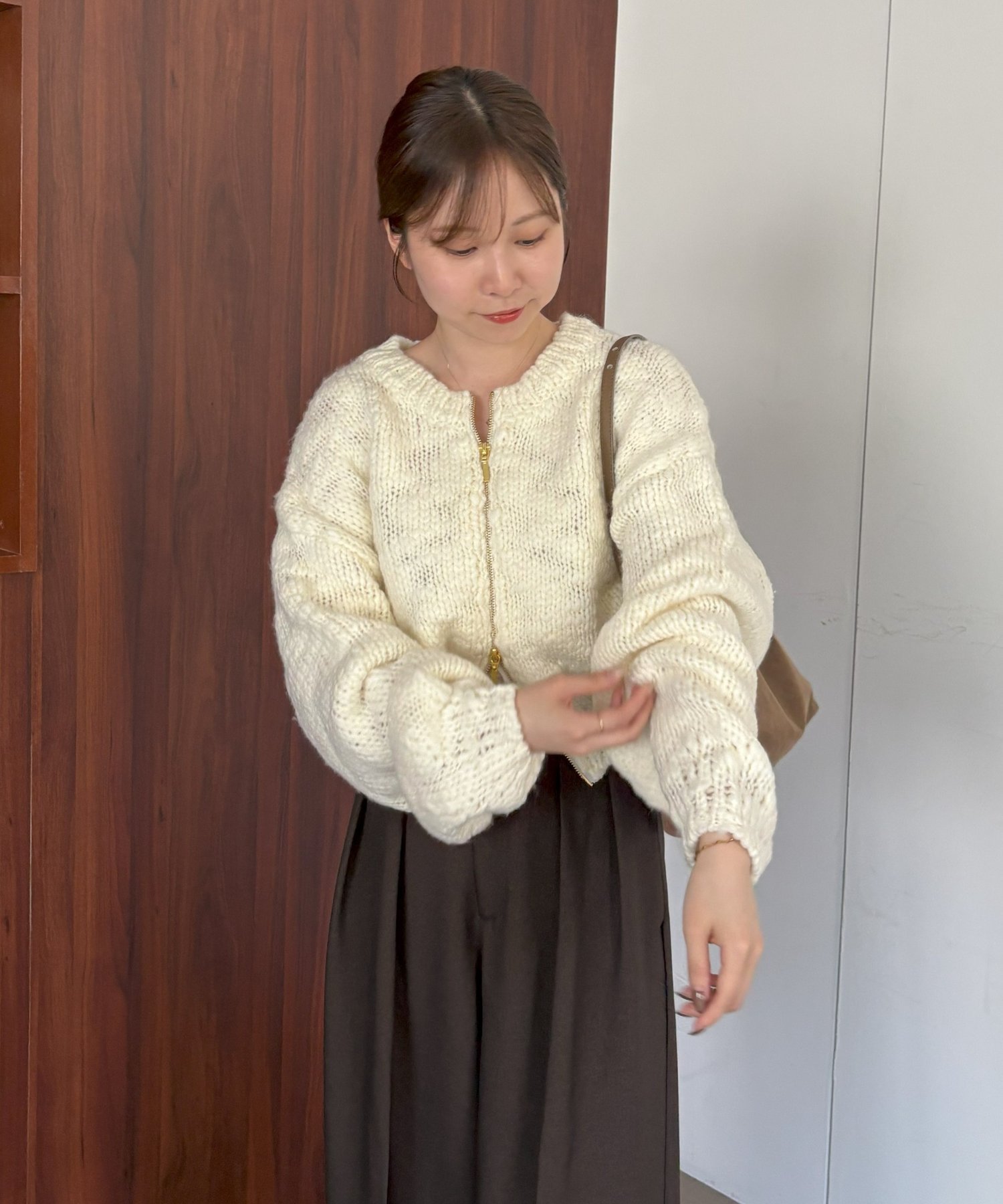 gemeil｜【LE'MAGE×gemeilコラボ】スラブカーディガン | Rakuten