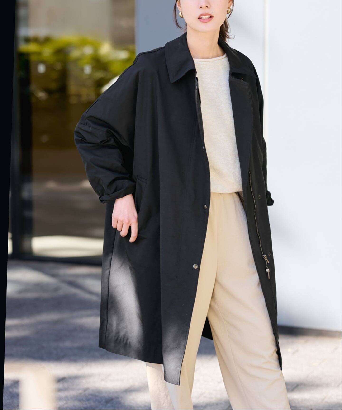 FRAMeWORK｜≪追加予約≫撥水ポンチョトレンチコート 3 | Rakuten