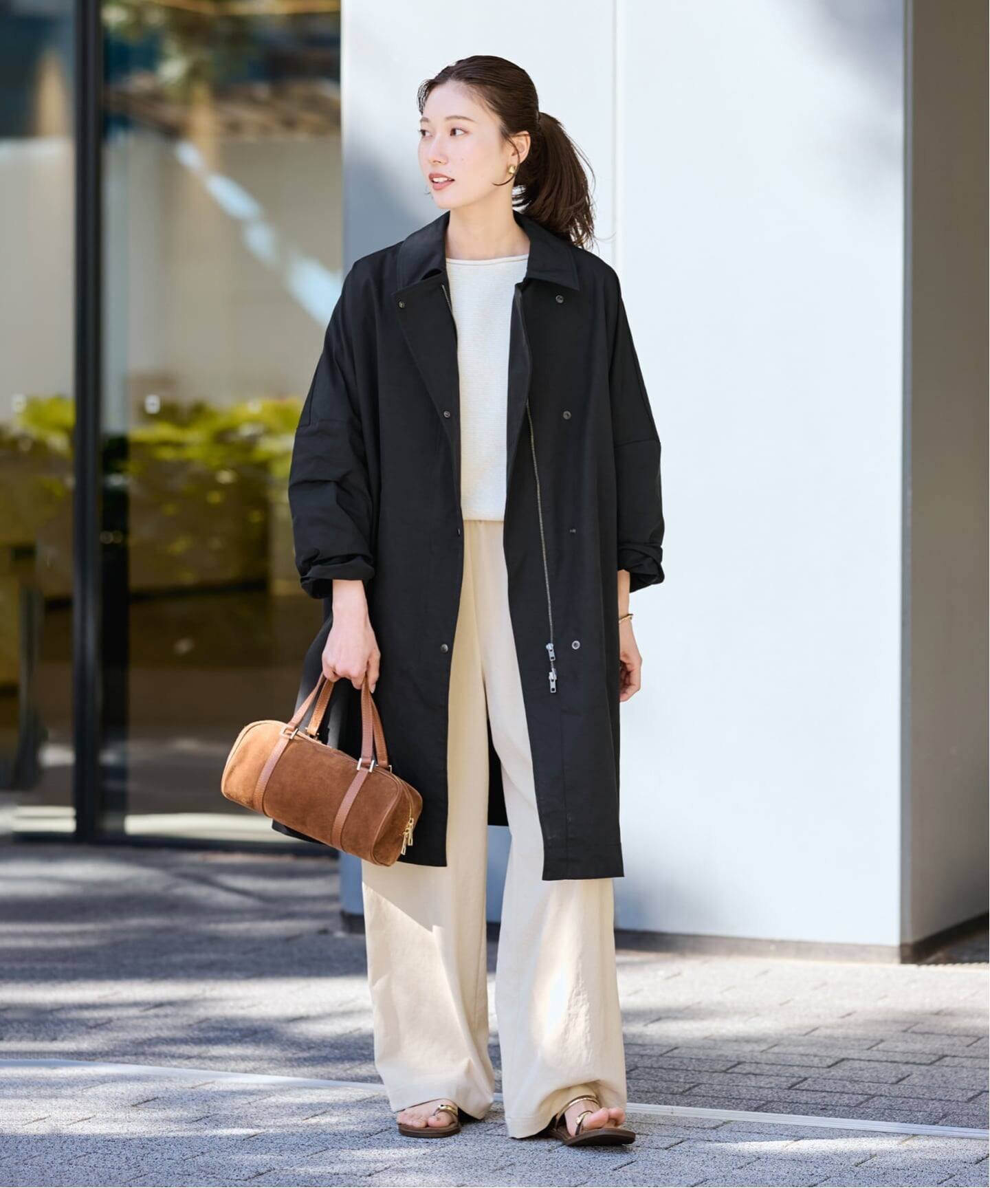 FRAMeWORK｜≪追加予約≫撥水ポンチョトレンチコート 3 | Rakuten