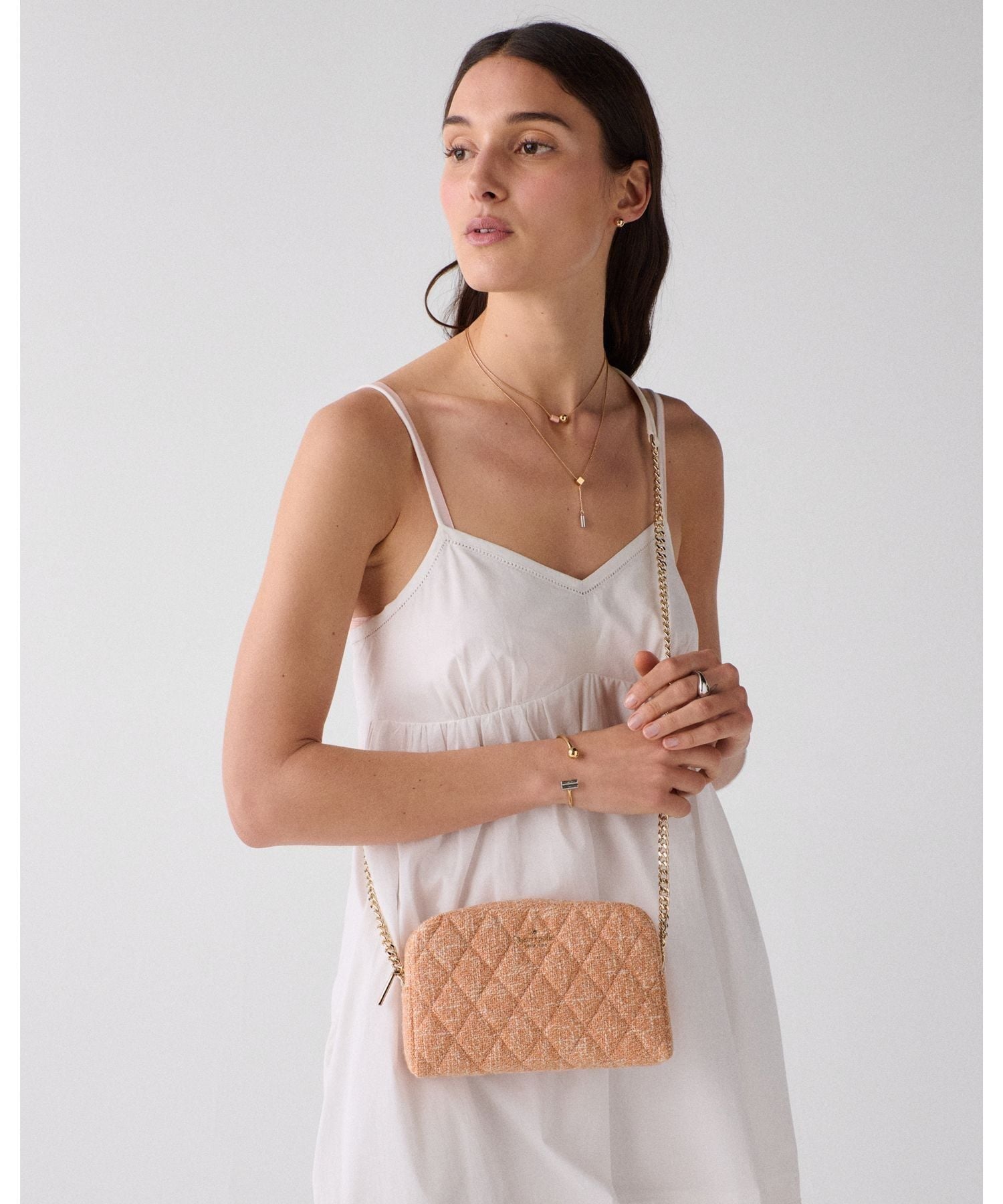 kate spade new york｜【公式】キャリー ツイード ミニ カメラ バッグ