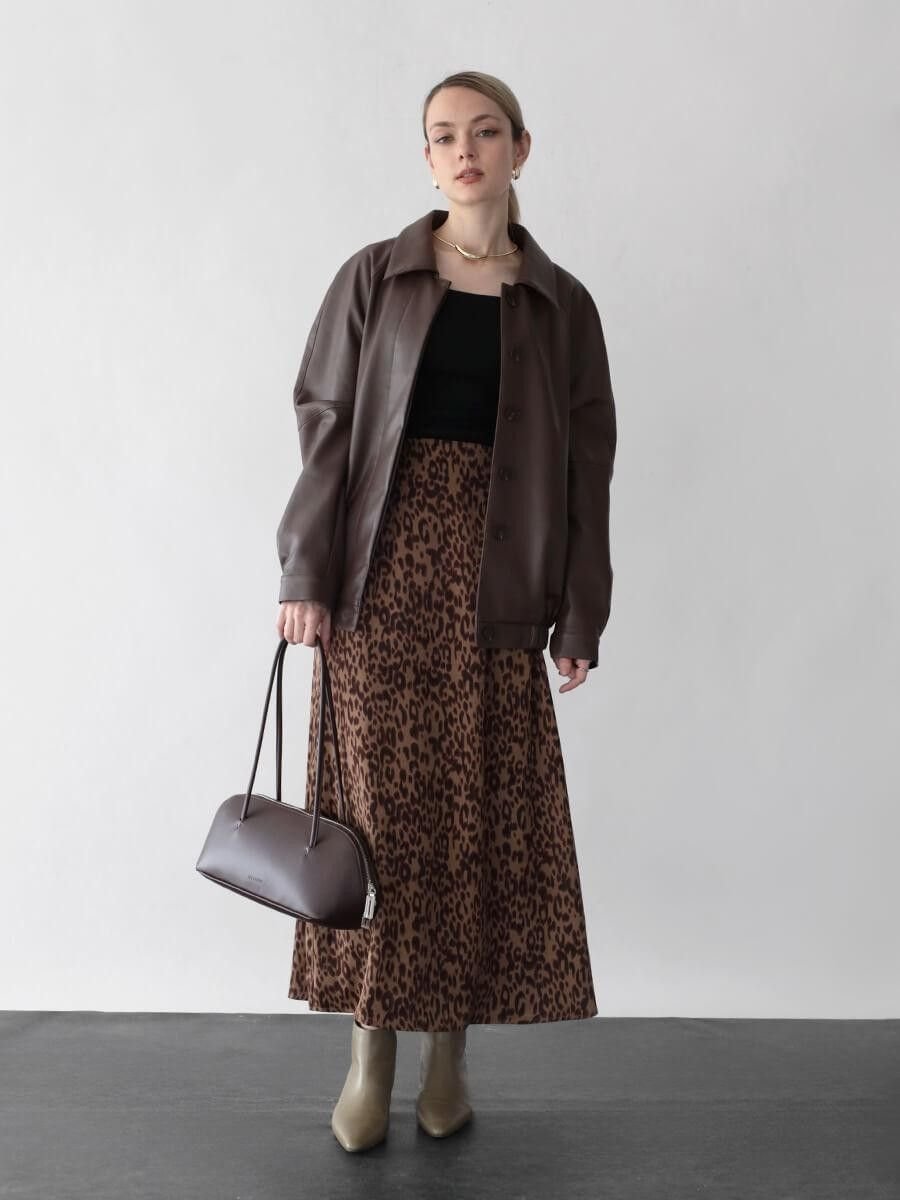 LASUD｜レザーライクオーバーブルゾン | Rakuten Fashion(楽天