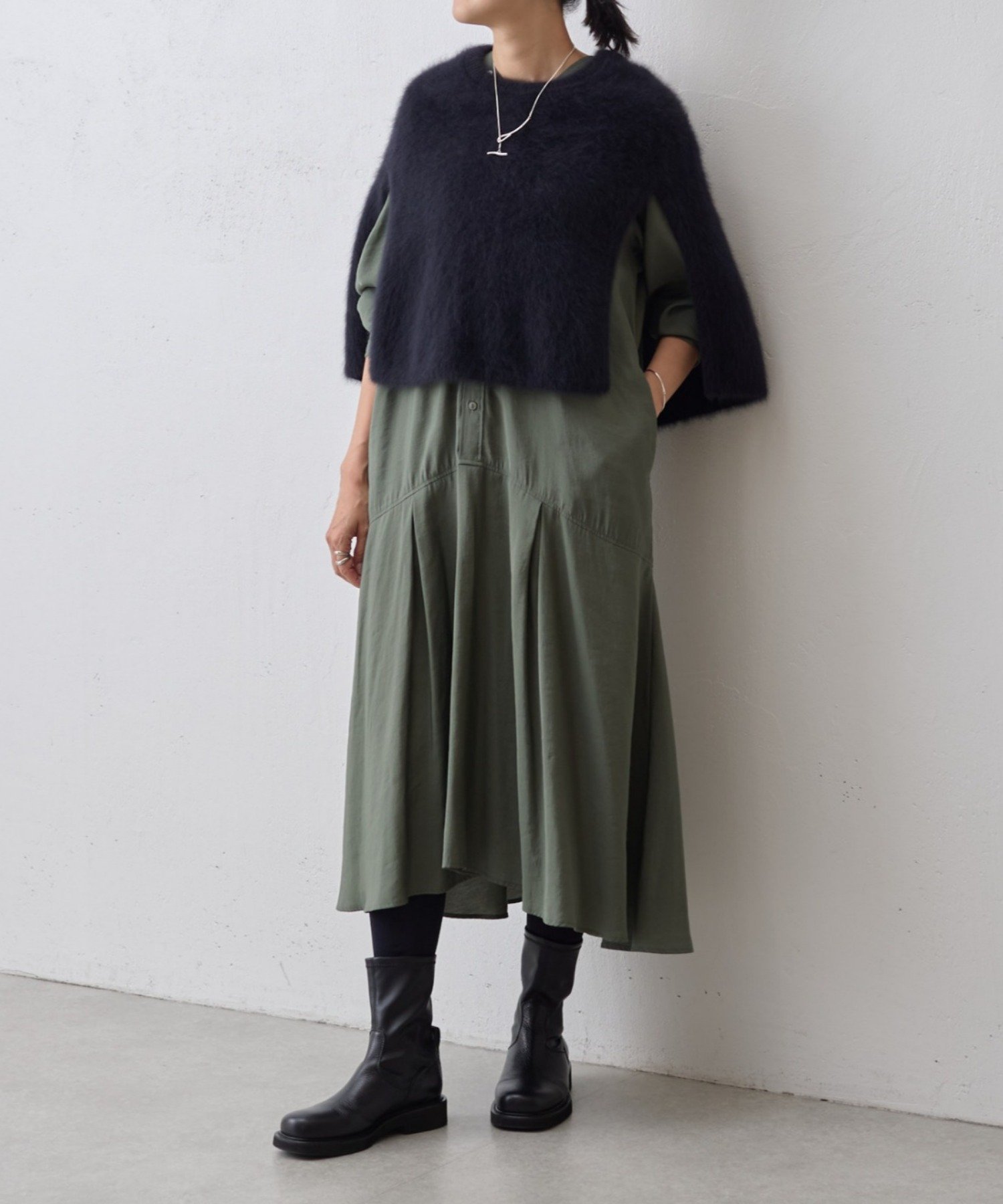 BEARDSLEY｜カラーレスシャツワンピース | Rakuten Fashion(楽天