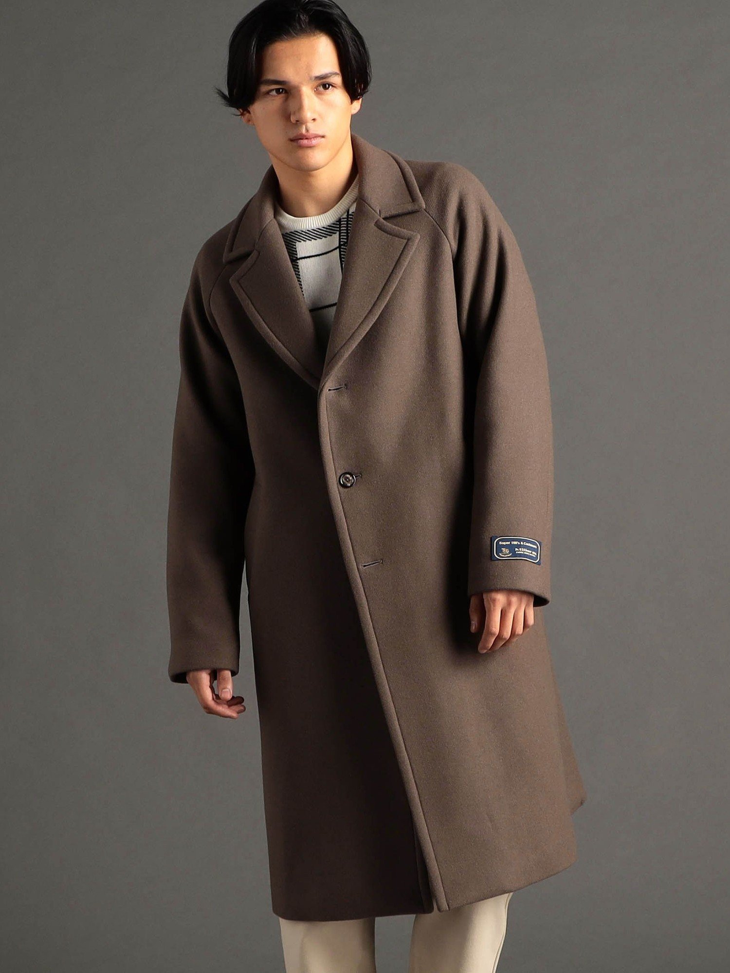 NICOLE｜MILIOR カシミヤ混ウールメルトン チェスターコート | Rakuten