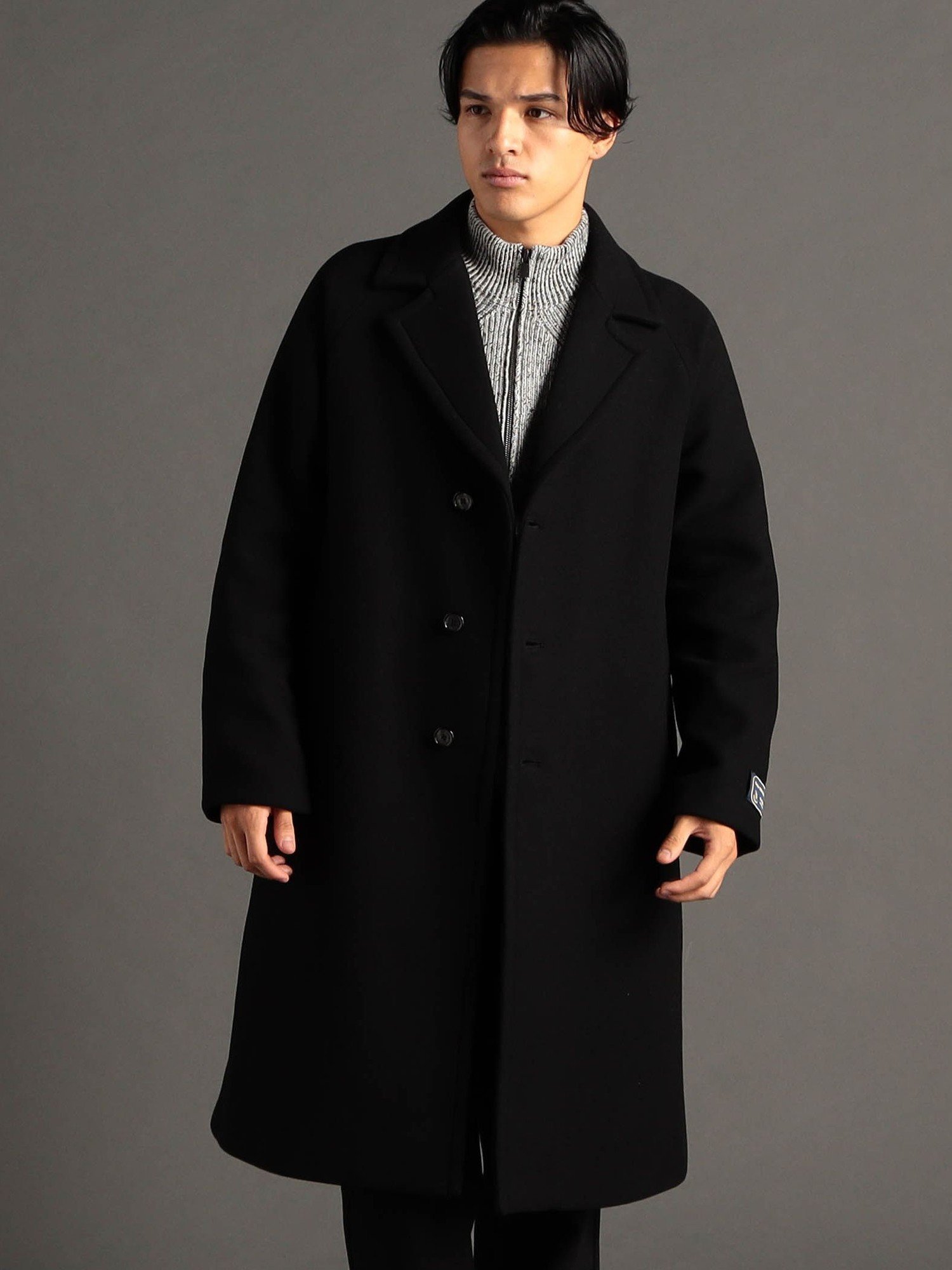 NICOLE｜MILIOR カシミヤ混ウールメルトン チェスターコート | Rakuten