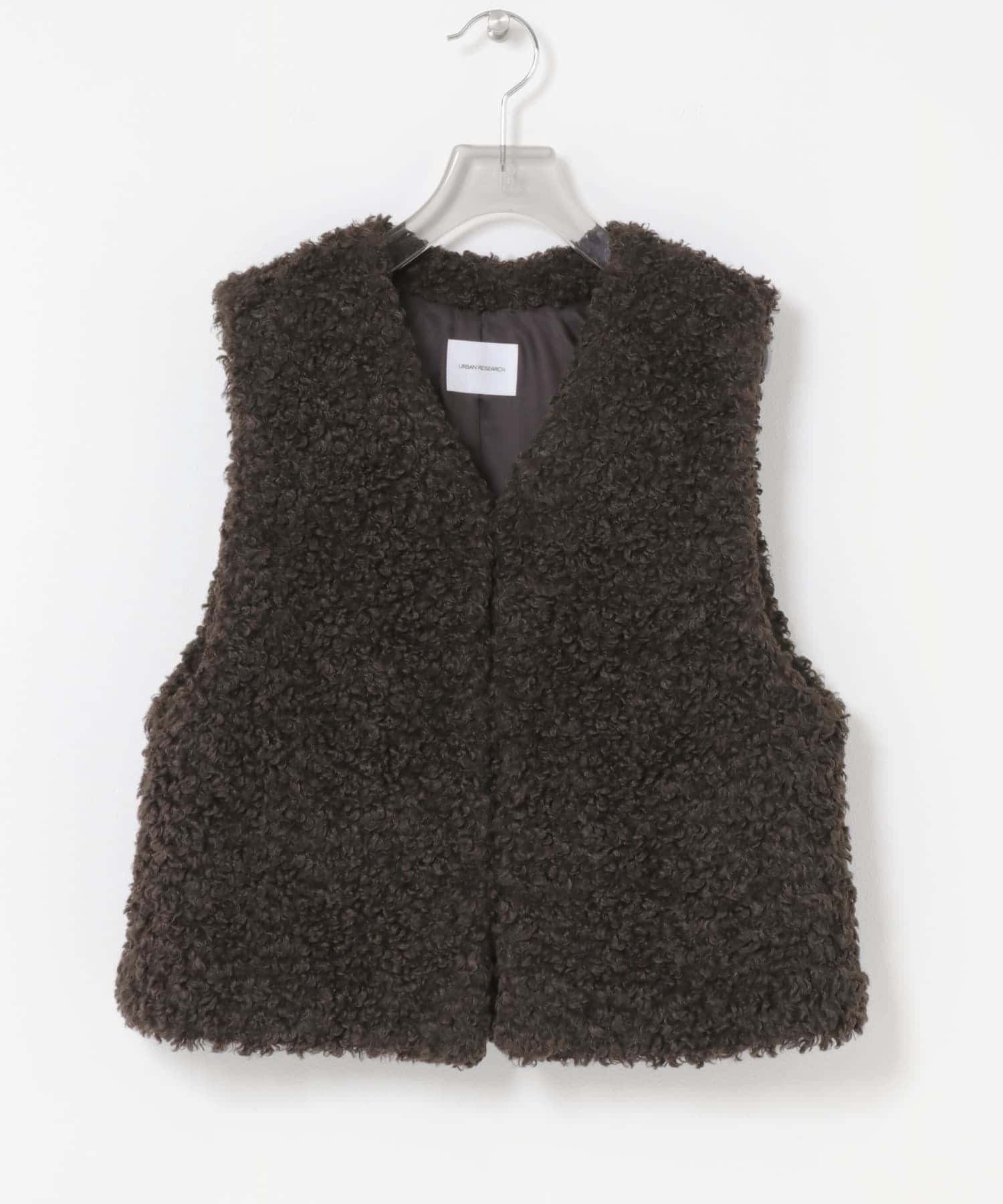 URBAN RESEARCH｜ECOPELカーリーファーベスト | Rakuten Fashion(楽天
