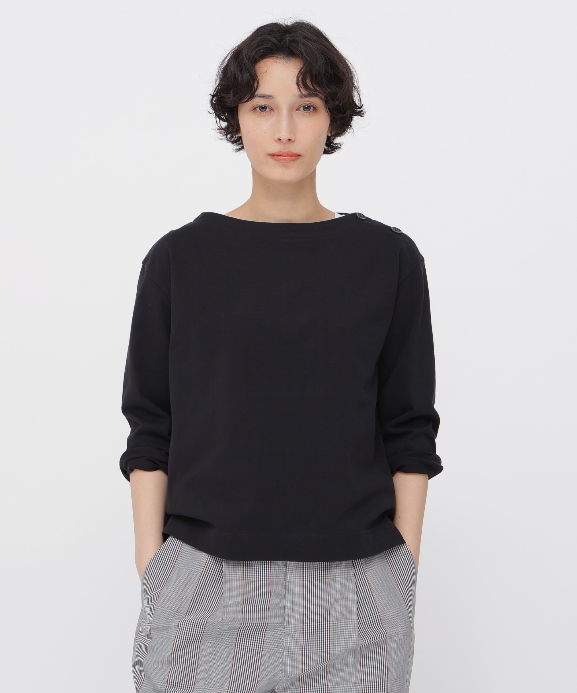MARGARET HOWELL｜TOUGH COTTON JERSEY TOP | Rakuten Fashion(楽天