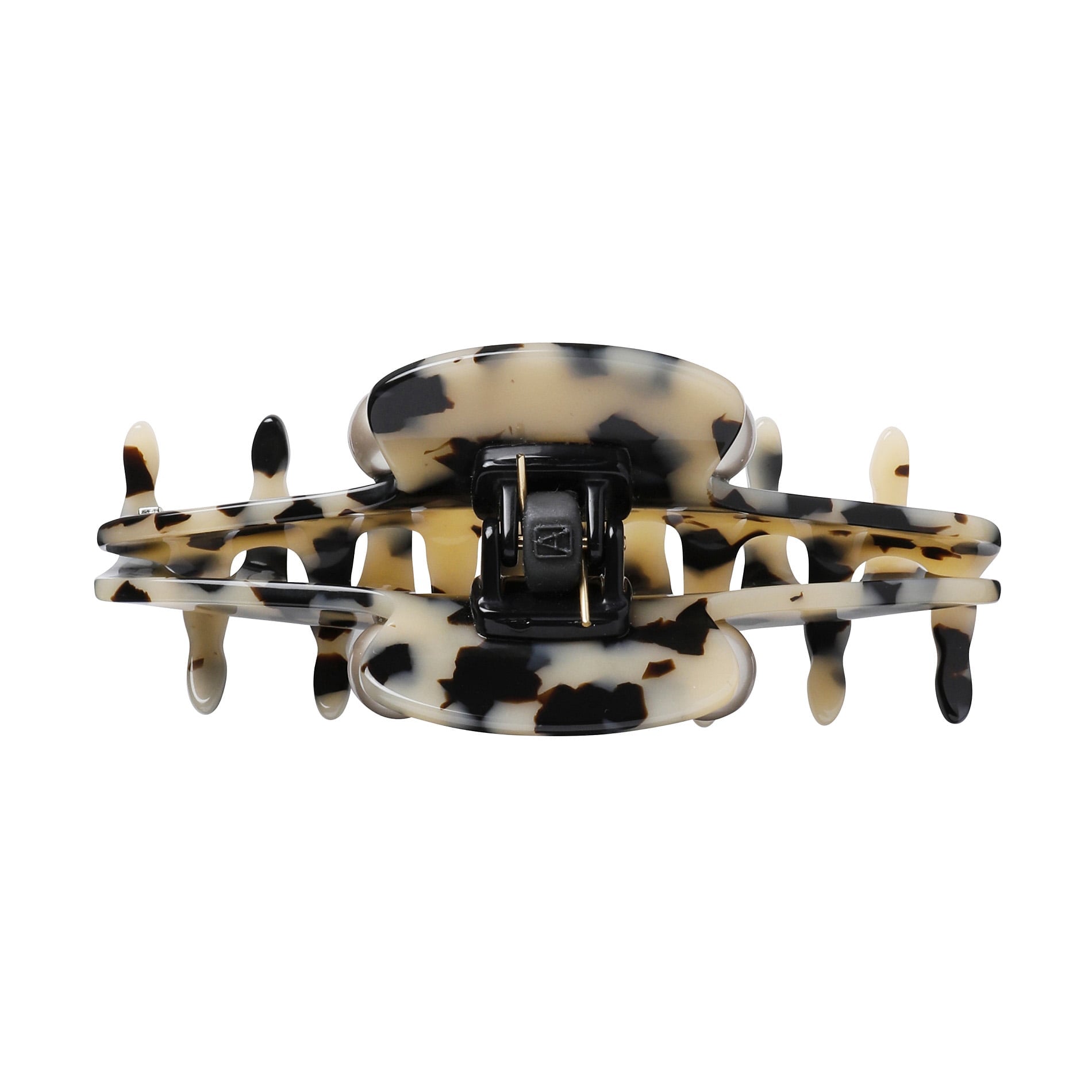 ALEXANDRE DE PARIS 豪華キラキラ オフホワイトクリップ L ALEXANDRE