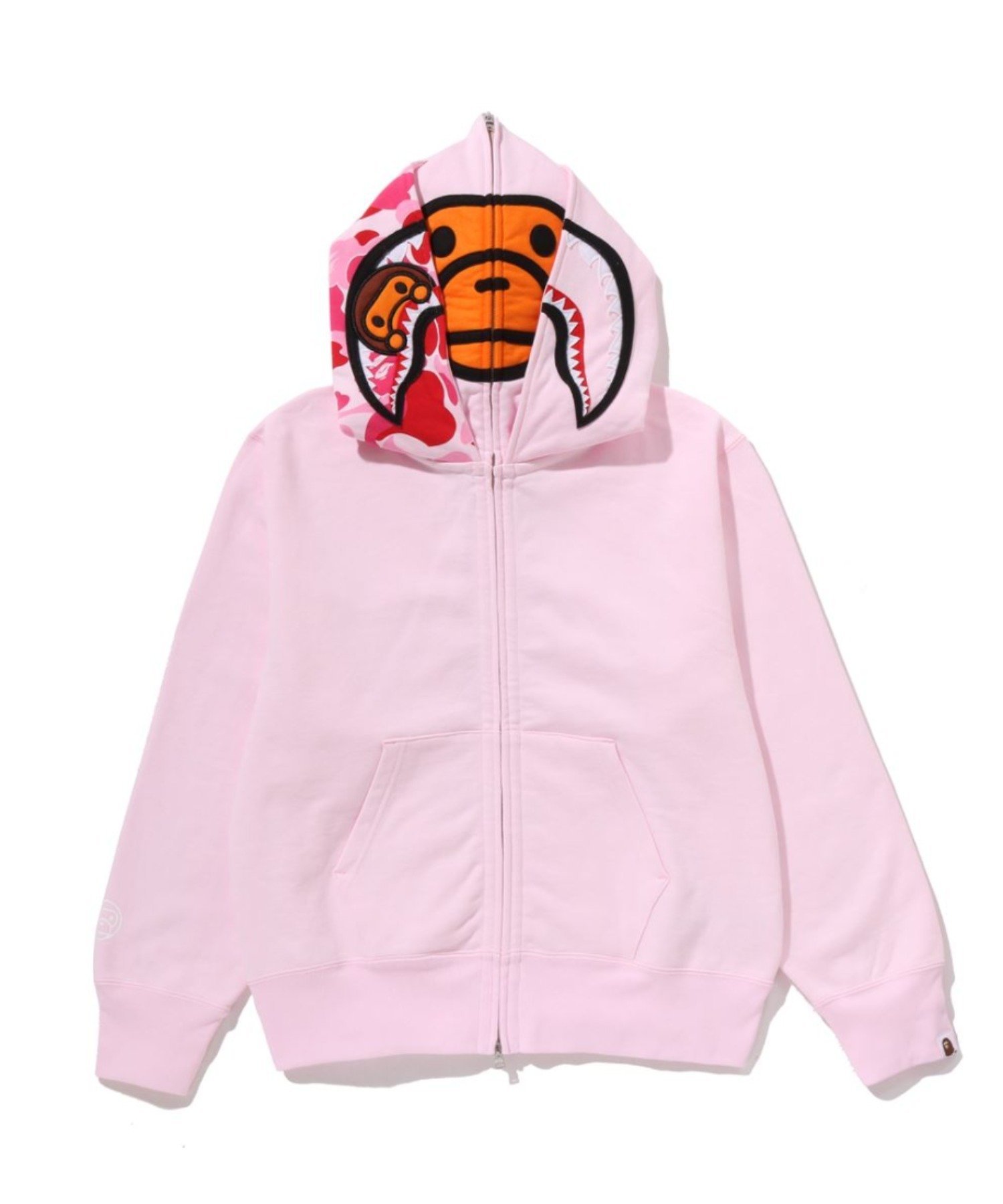 A BATHING APE｜MILO SHARK FULL ZIP DOUBLE HOODIE | Rakuten Fashion