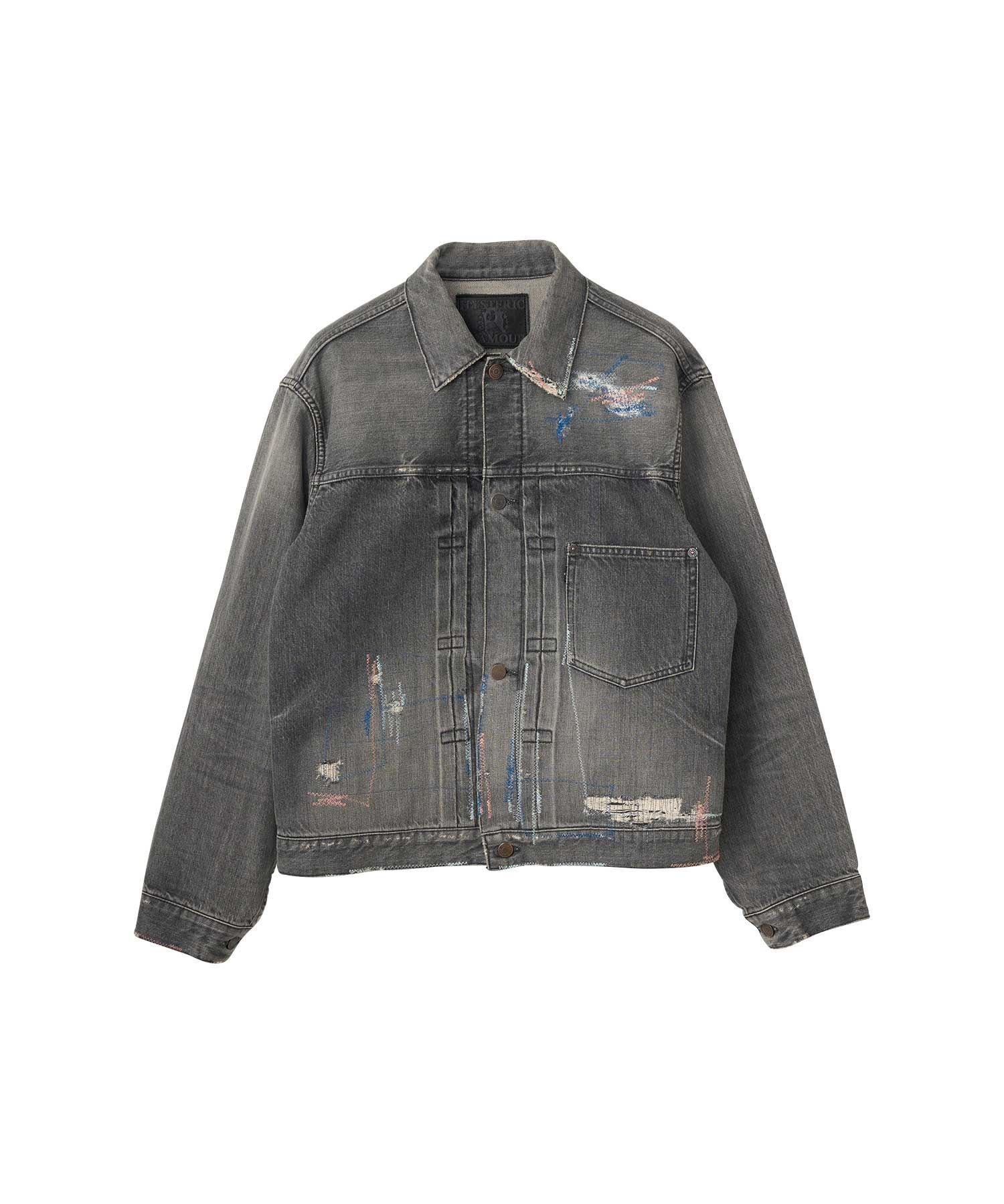 HYSTERIC GLAMOUR｜MSR加工 1ST TYPE WW2デニムジャケット | Rakuten