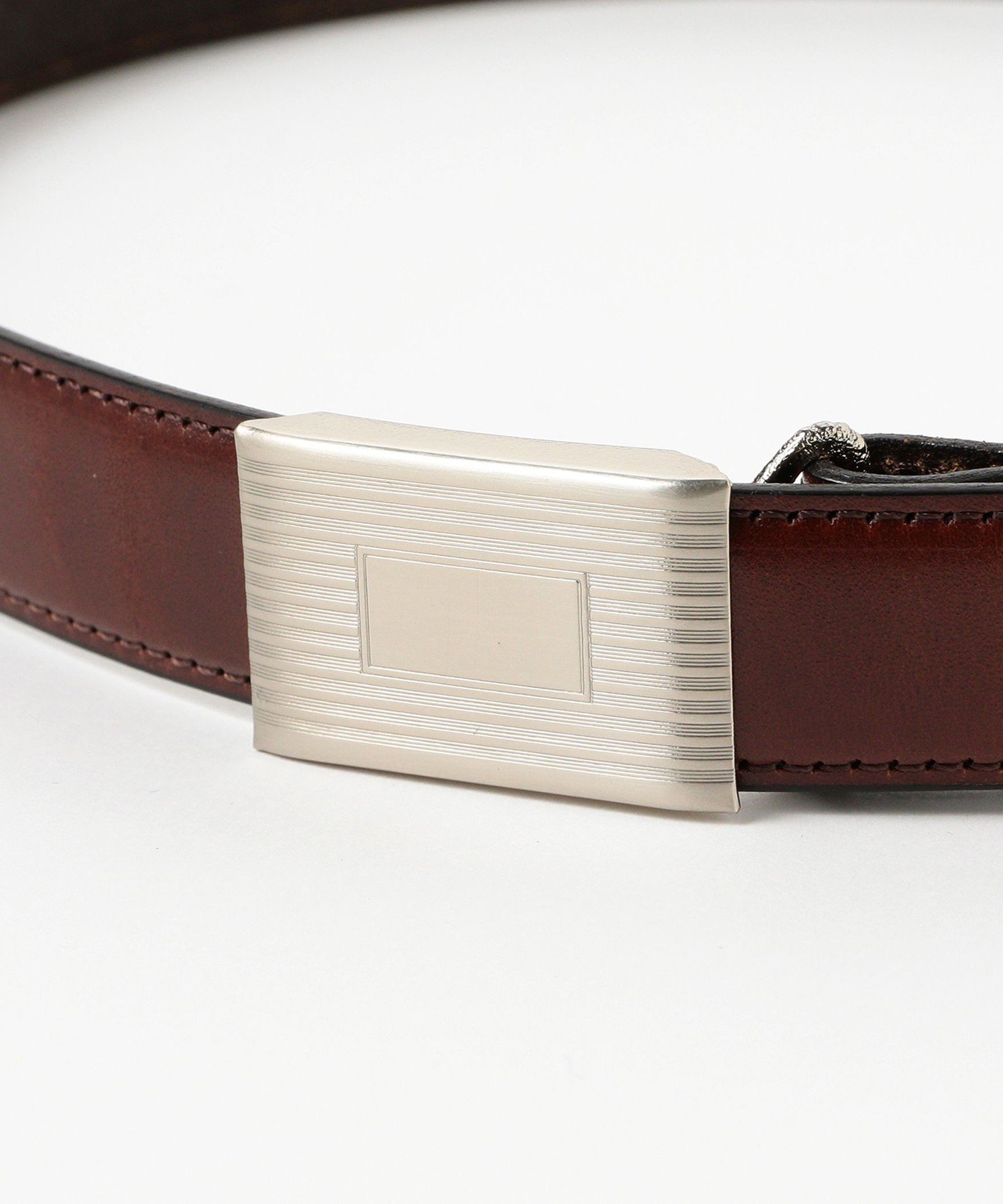 BEAMS MEN｜Plate Belt Dress Calf | Rakuten Fashion(楽天