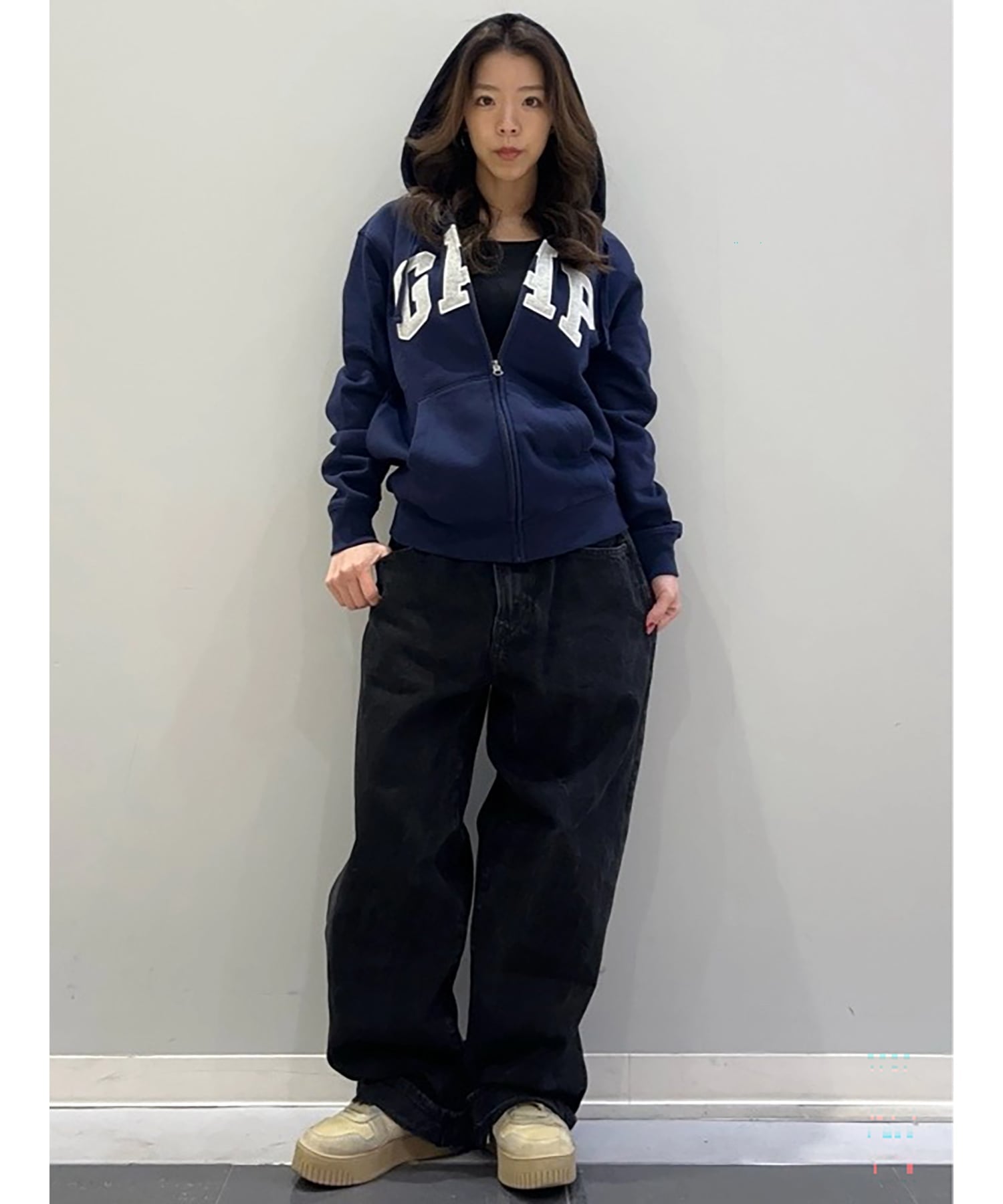 GAP｜(U)GAPロゴ フルジップパーカー(ユニセックス) | Rakuten Fashion