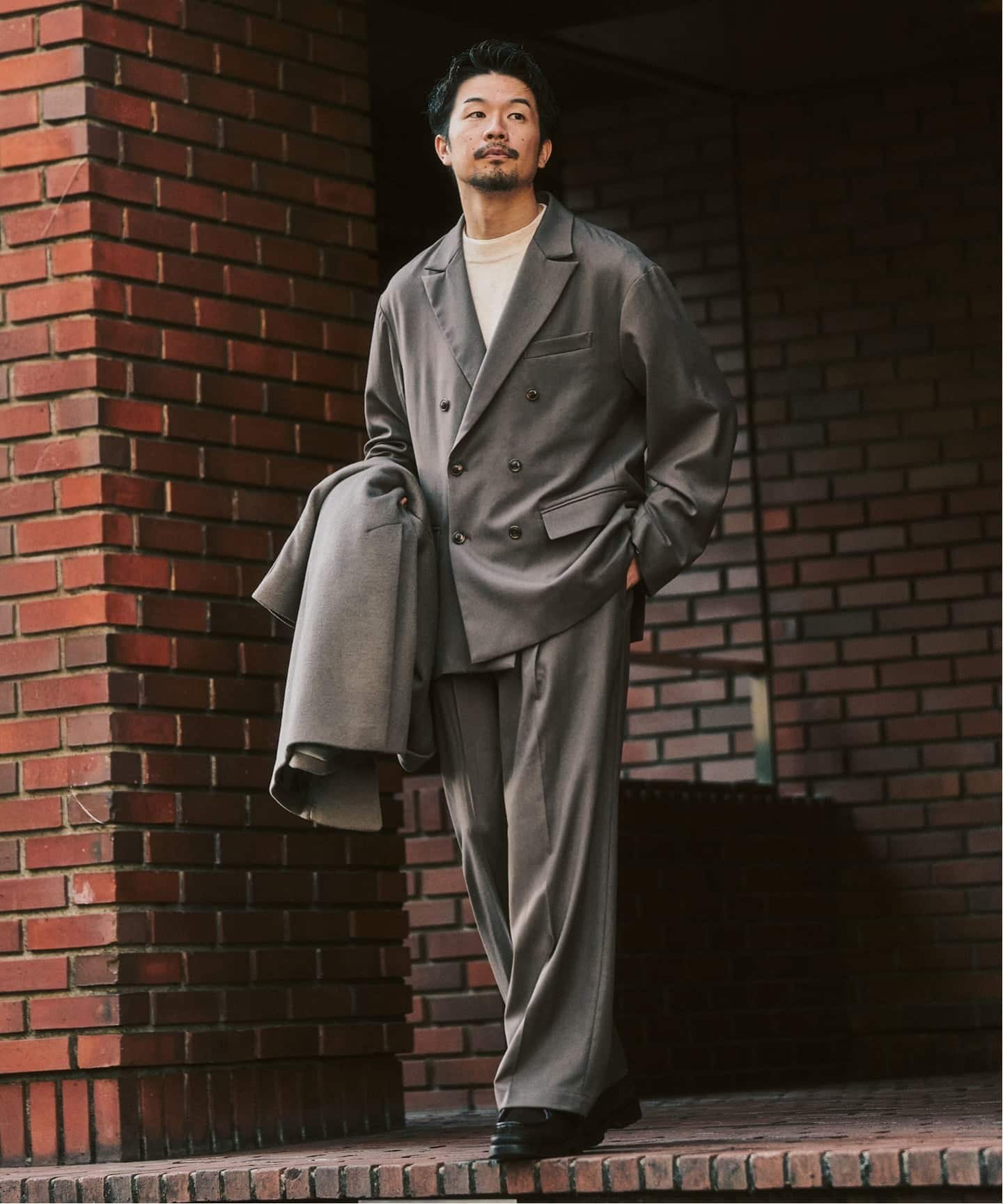 417 EDIFICE｜T/Rツイル ダブルワイドセットアップ | Rakuten Fashion