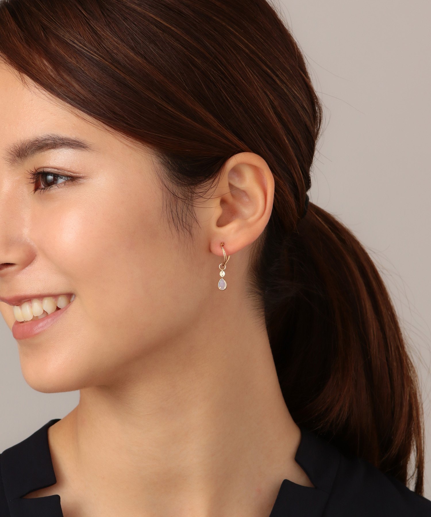 agete｜K18フープピアス | Rakuten Fashion(楽天ファッション／旧楽天