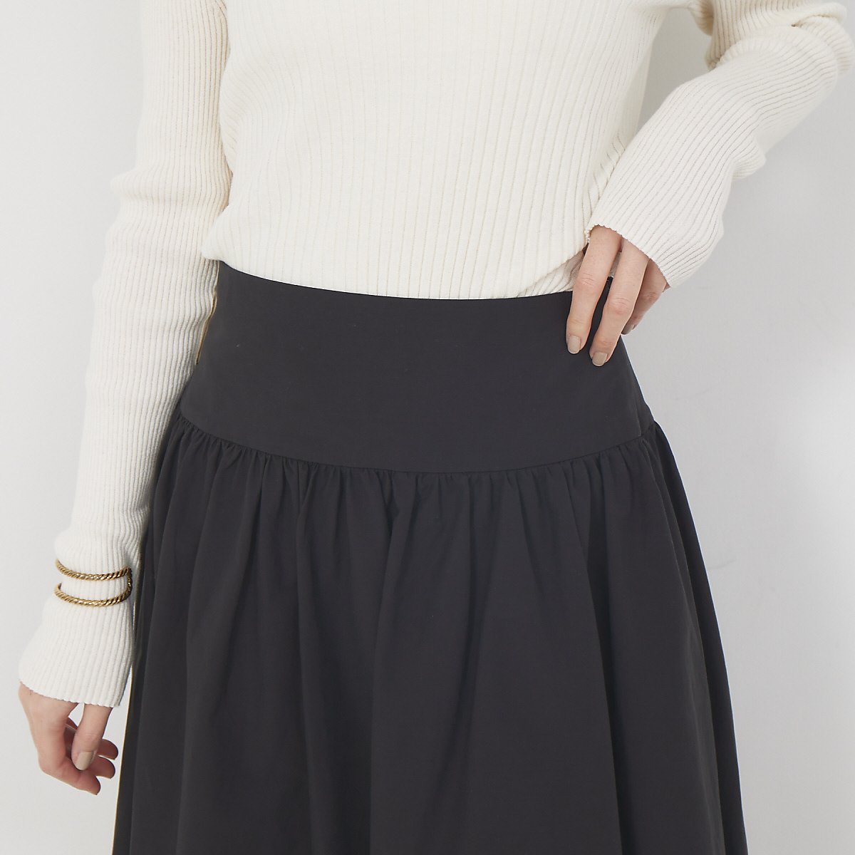 Rouge vif la cle｜4WAYチュールコンビスカート | Rakuten Fashion