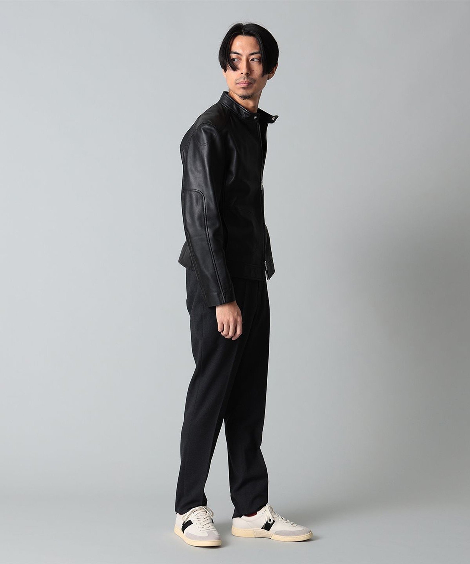 BEAMS MEN｜QUATTROCCHI / シープスキン ライダースジャケット II