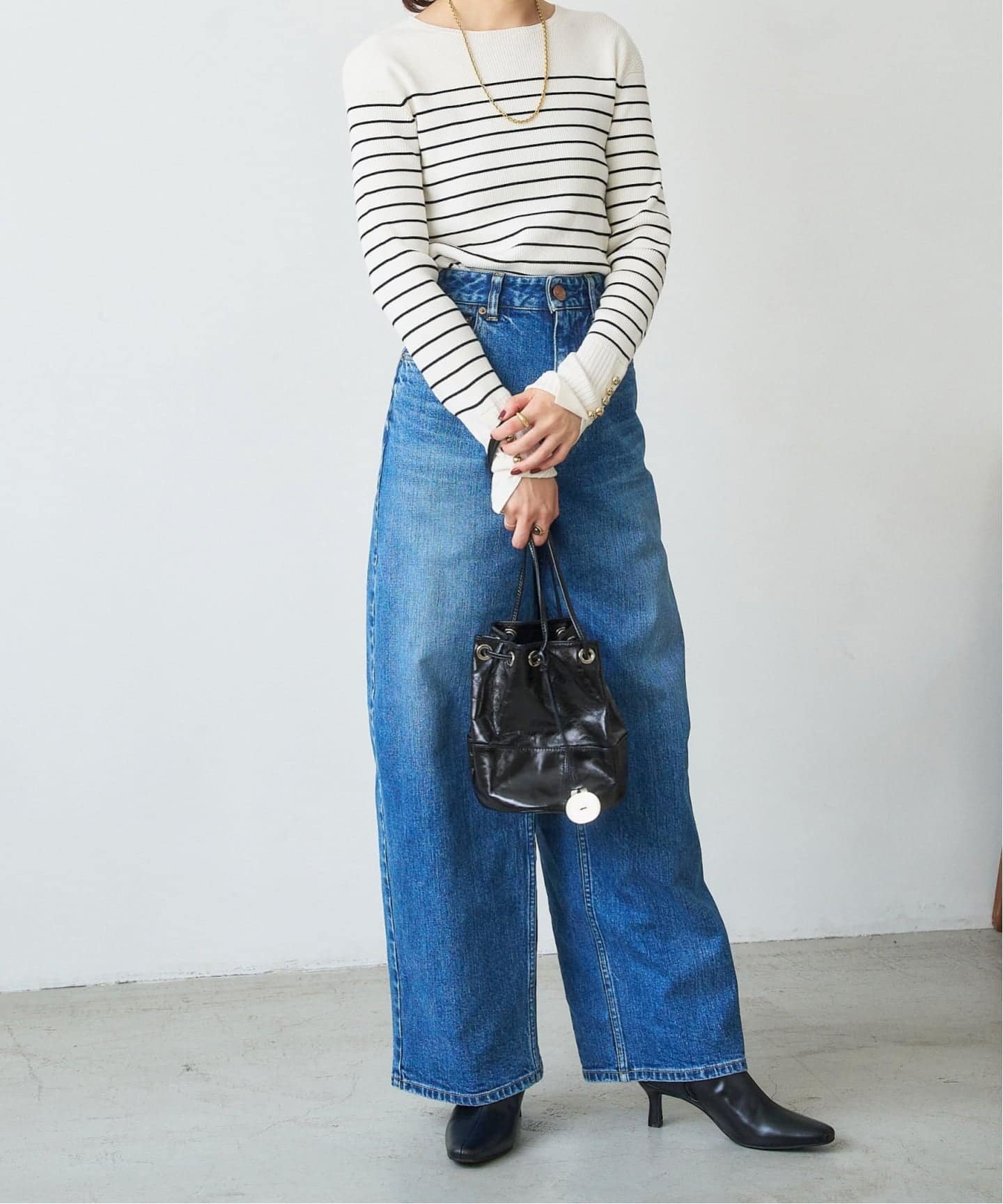 LE TALON｜《追加》6cmフレンチスクエアフィットショートブーツ