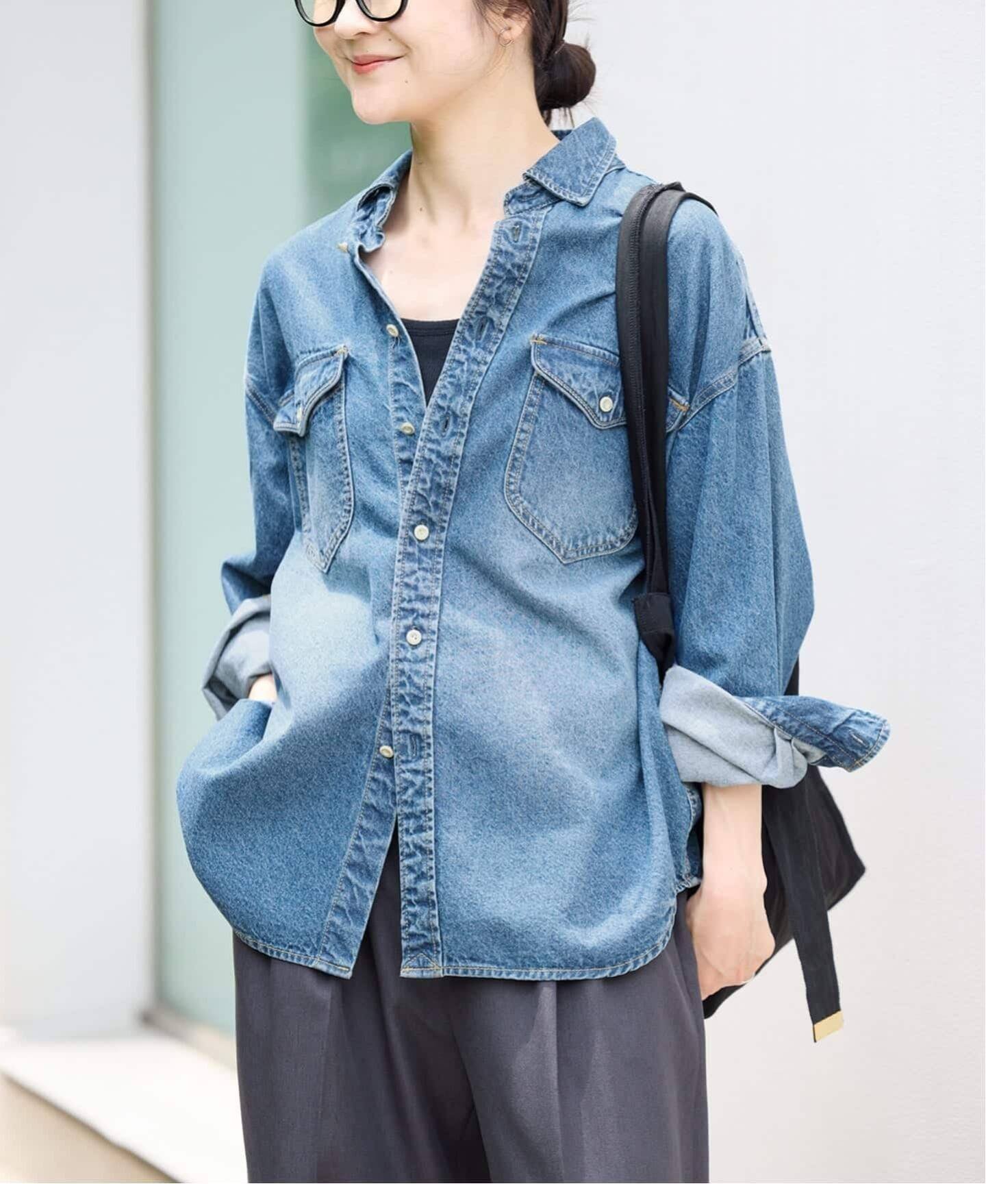 SLOBE IENA｜《WEB限定/追加4予約》LE DENIM BDUデニムシャツ