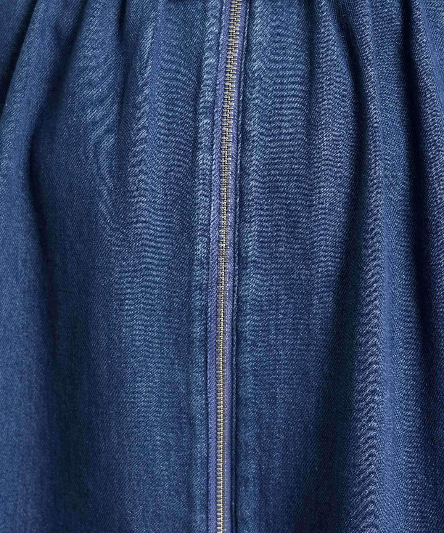 studio CLIP｜【新色・追加カラー予約】フリルカラー甘織りデニム