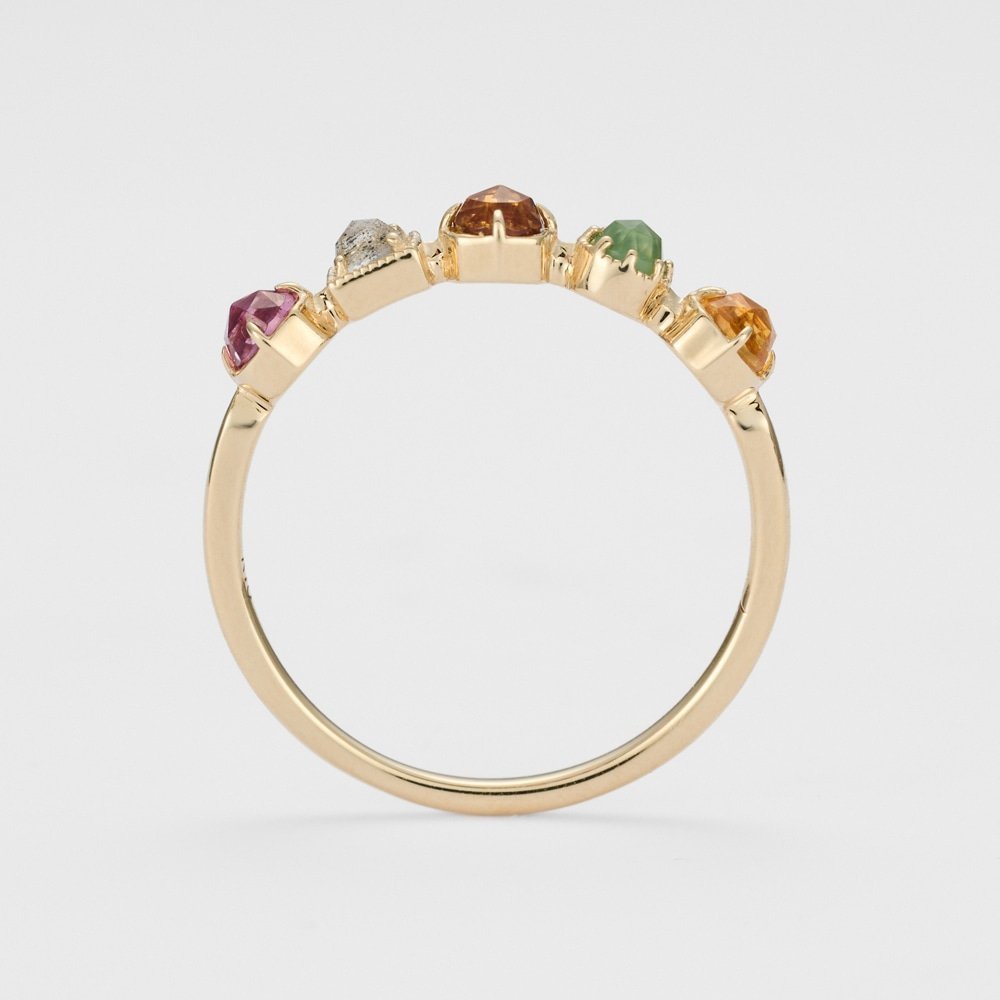 agete｜K10マルチストーンリング | Rakuten Fashion(楽天ファッション
