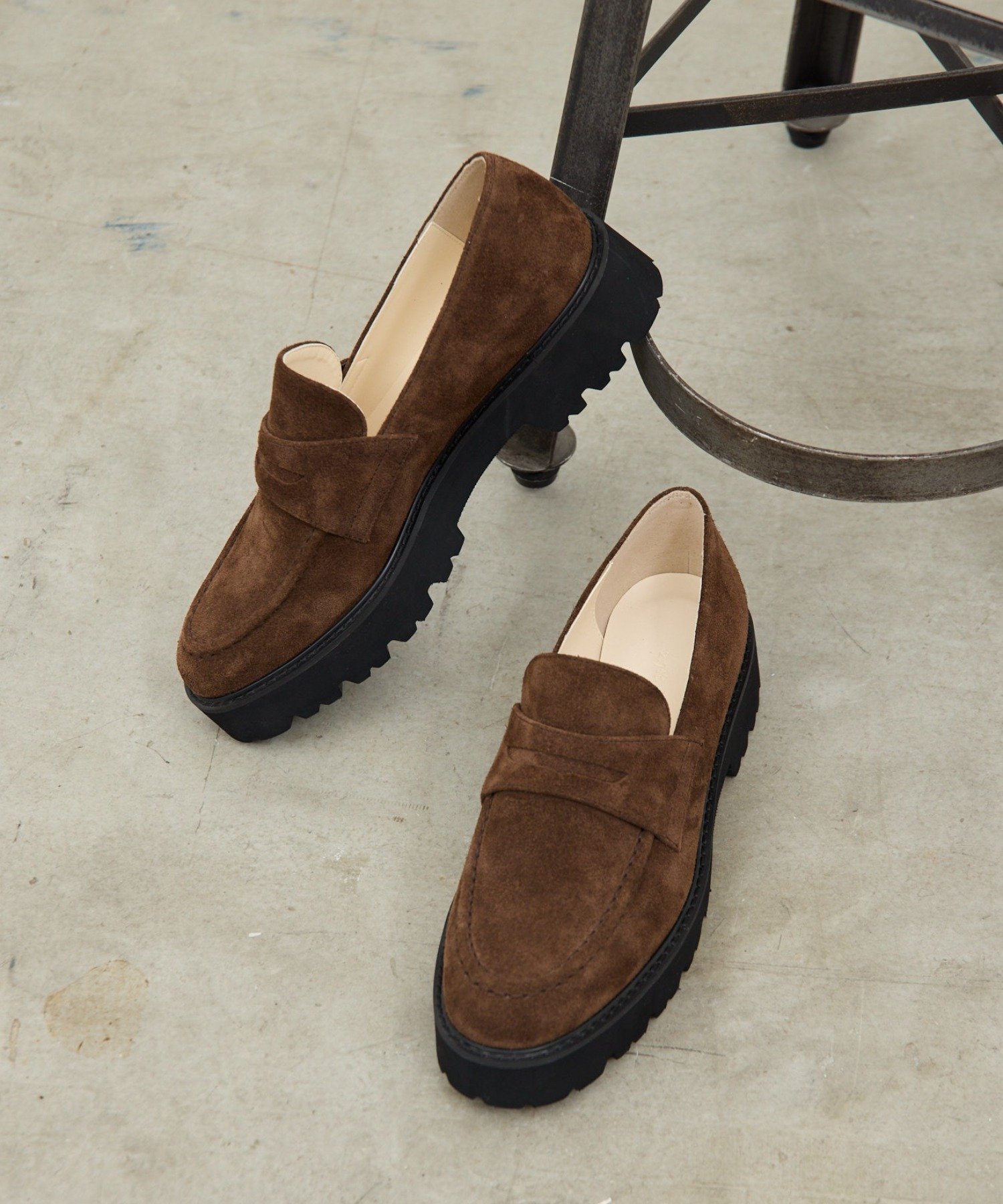 GALLARDAGALANTE｜【2.718】スエードローファー | Rakuten Fashion