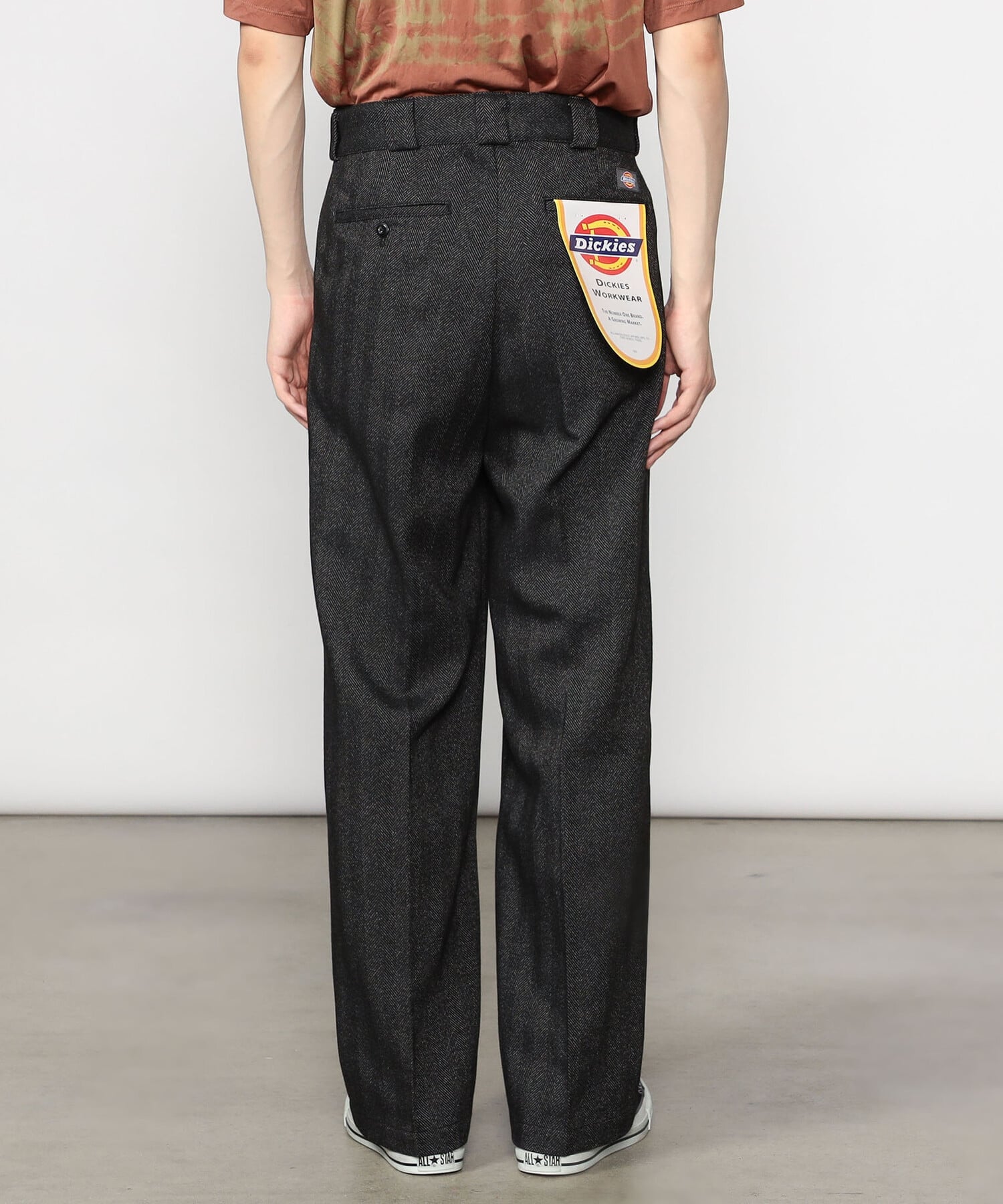 ディッキーズ　ワイド スラックス　ovy Dickies（ディッキーズ） パンツ |「別注」ワイド スラックス WOMEN