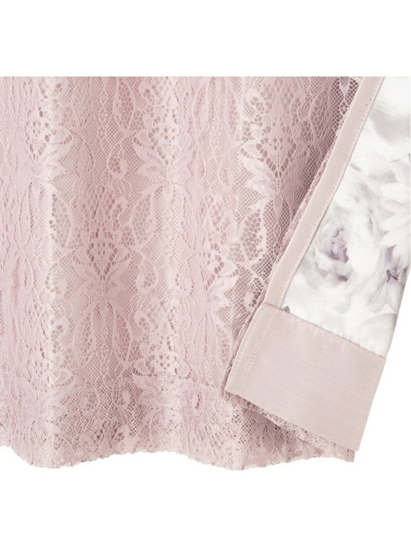 Francfranc｜ドレッシー×スペイシア ダブルカーテン H2000×W1000