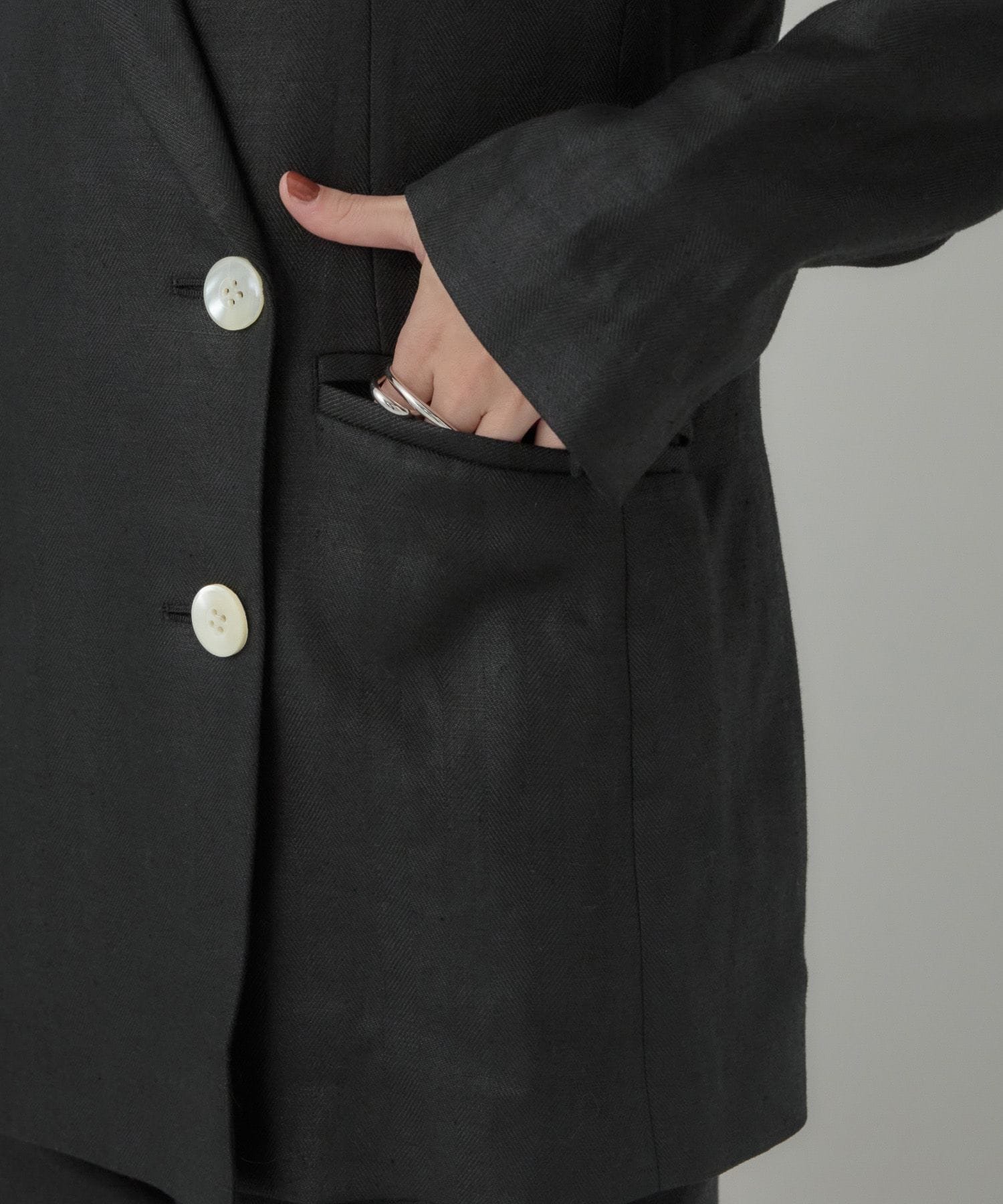 Chaos｜リネンヘリンボンジャケット 【セットアップ可】 | Rakuten