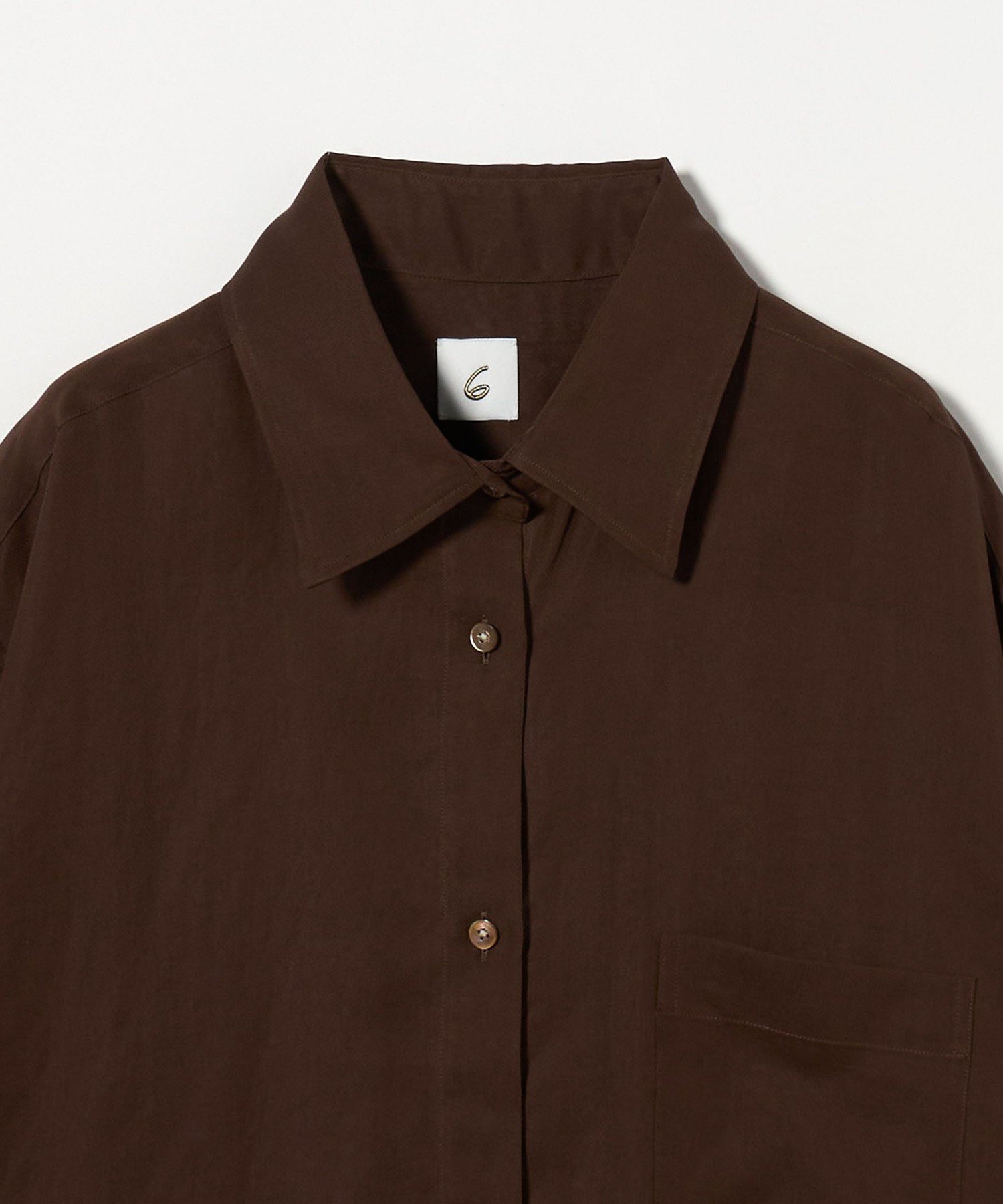 【美品最終値下げ】6(ROKU) コットン シャツ 8600025F1063_l1_a001.jpg