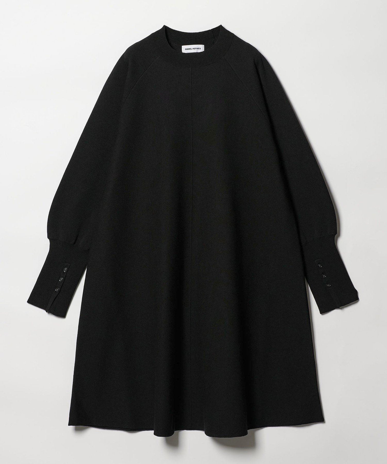 ユナイテッドアローズ EMMELREFINES クルーネックAラインワンピース UNITED ARROWS green label relaxing｜<EMMEL REFINES>EM クルーネック