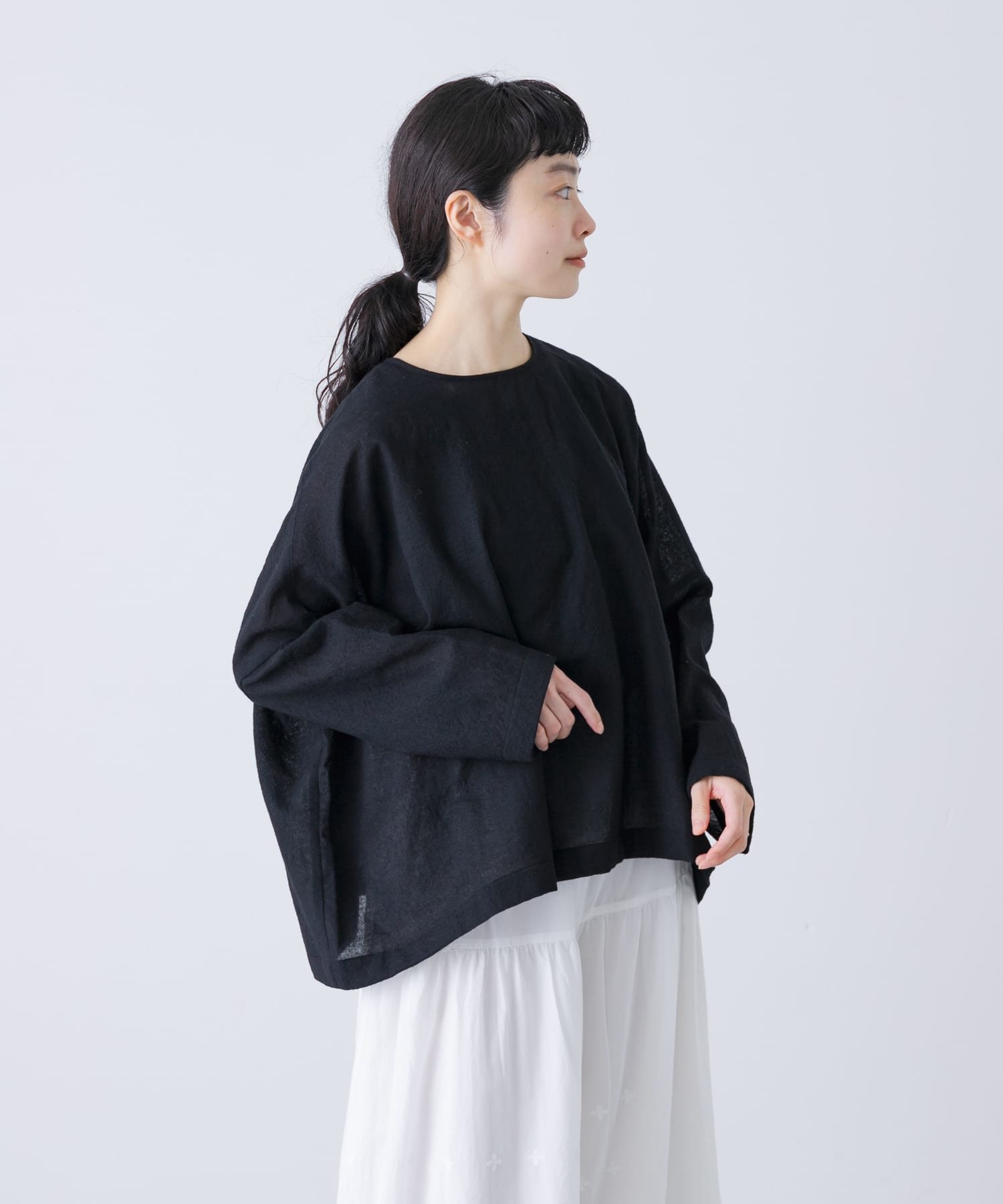 かぐれ｜ウールガーゼワイドプルオーバー | Rakuten Fashion(楽天