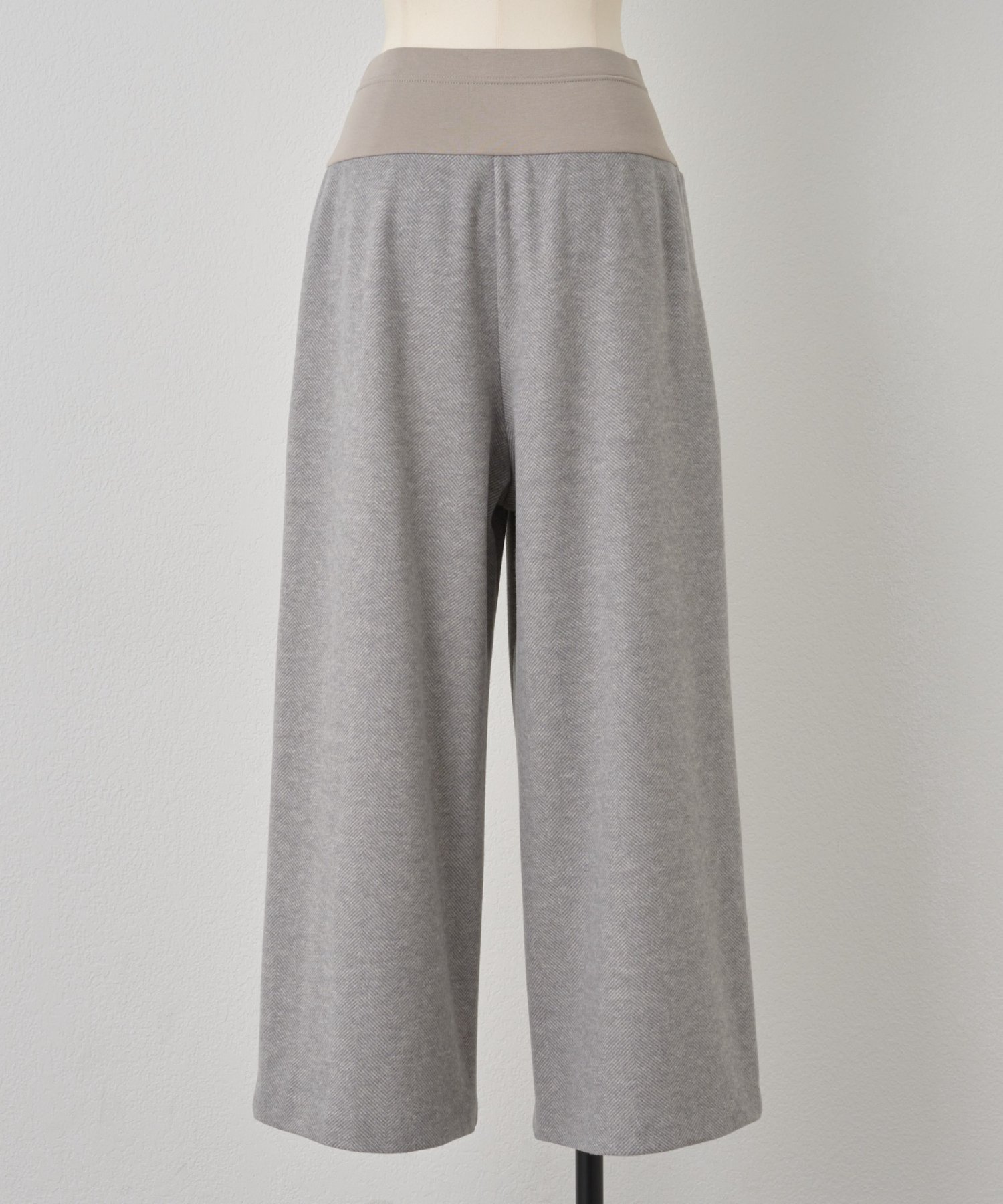 BEARDSLEY｜ウールライクウエストリブパンツ | Rakuten Fashion(楽天